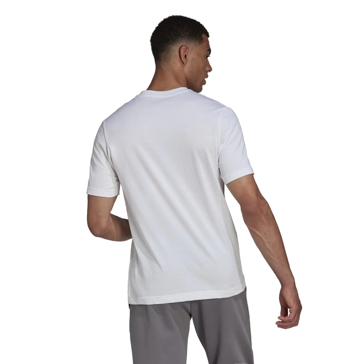 T-shirt bianca da uomo con tecnologia AEROREADY adidas Entrada 22 - Image 3