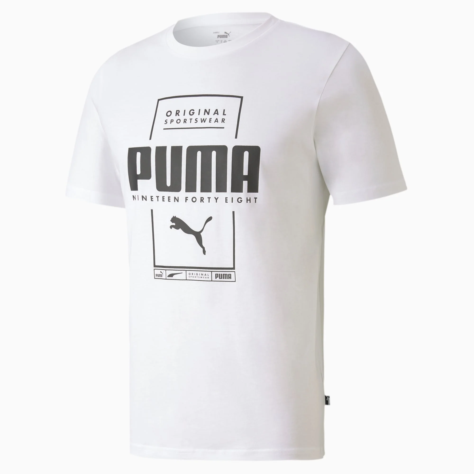 T-shirt bianca Puma Box - Image 3