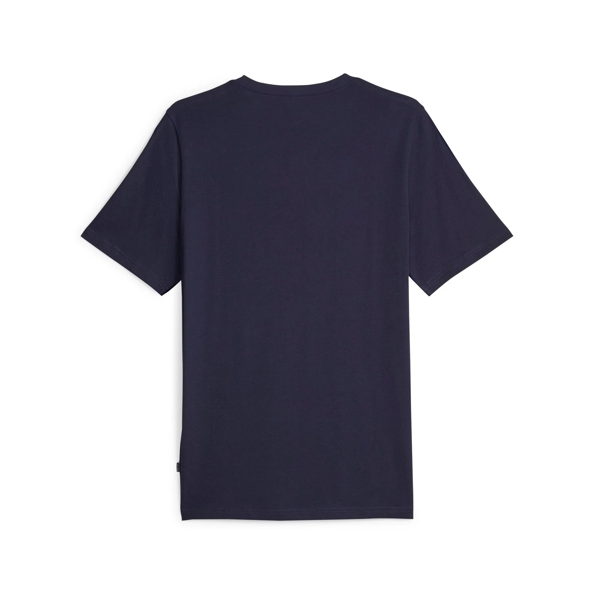 T-shirt blu da uomo con logo sul petto Puma Graphics - Image 2
