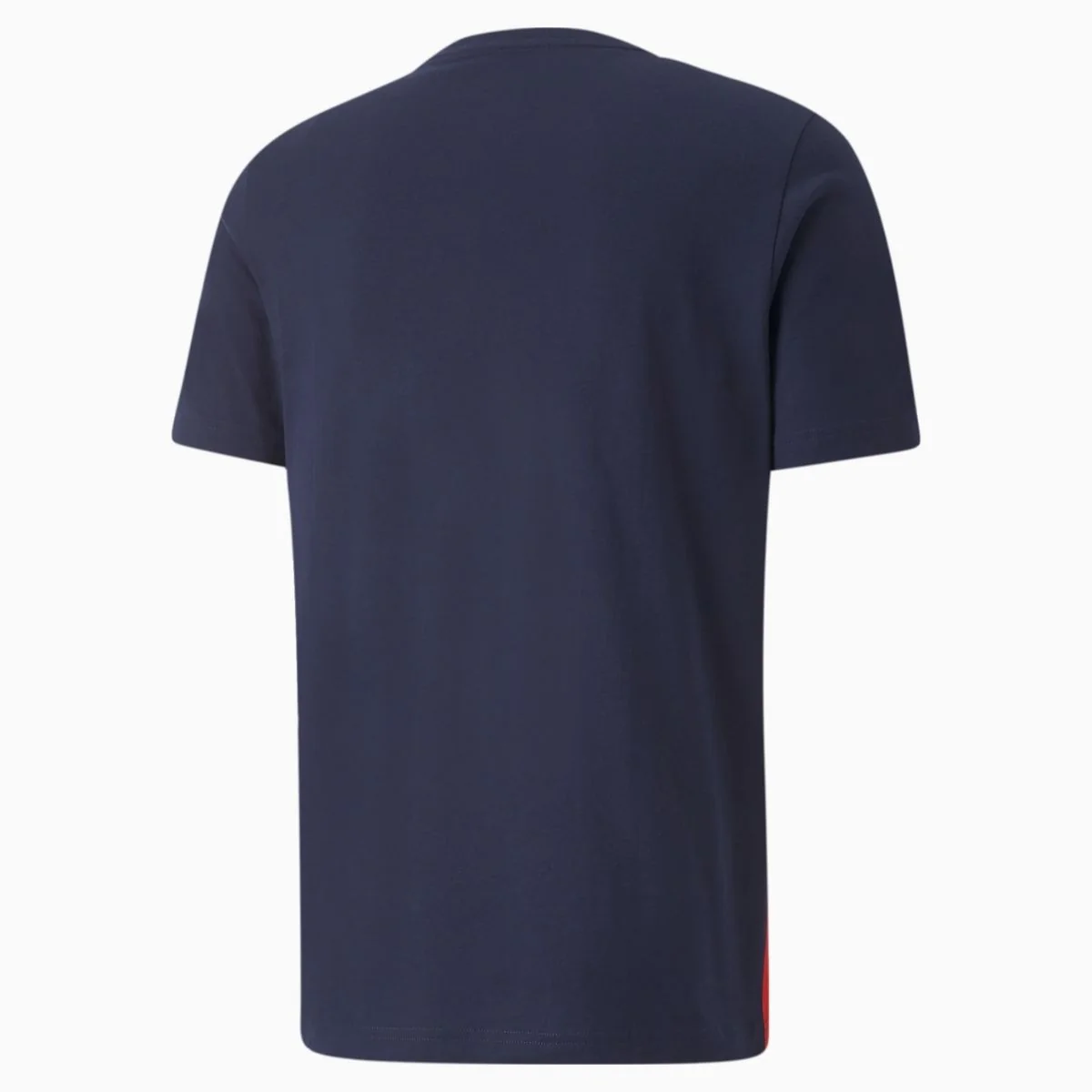 T-shirt blu e rossa da uomo Puma Essentials+ Colorblock - Image 5
