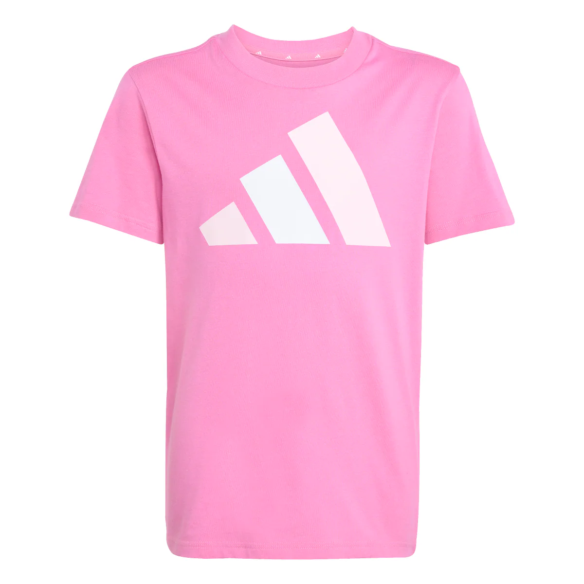 T-shirt da Bambina Rosa con Logo adidas J BL TEE 160 - Image 4