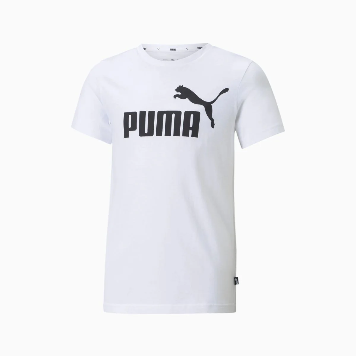 T-shirt da bambino con logo sul petto Puma Essentials Youth