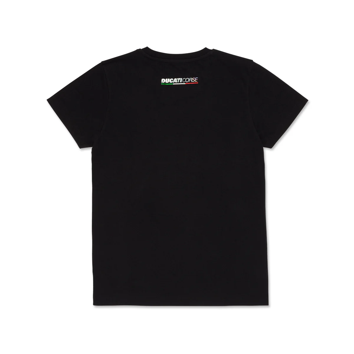 T-shirt da donna nera con logo Ducati Corse - Image 2