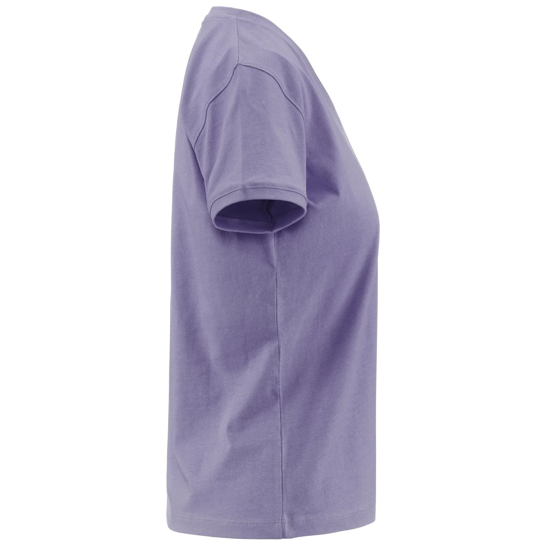 T-shirt da donna viola con logo frontale Logo Kappa Cabou - Image 2