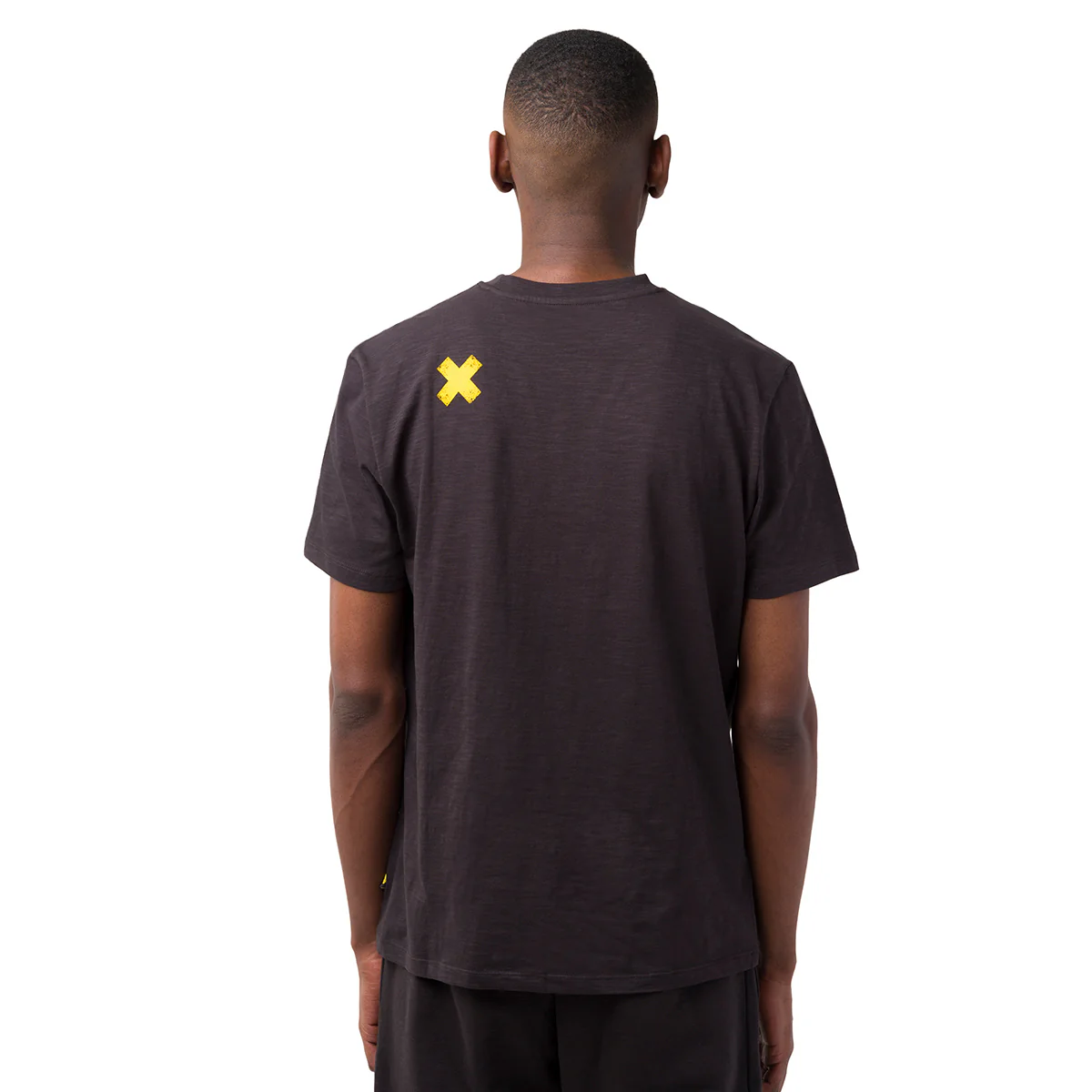 T-shirt girocollo nera da uomo con stampa frontale Ducati Scrambler - Image 3