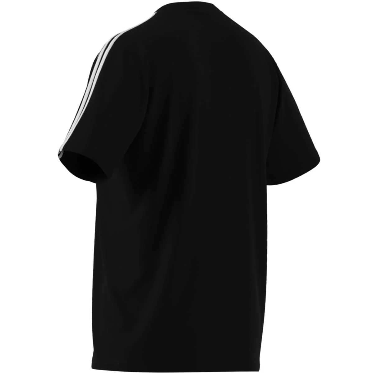 T-shirt nera da allenamento uomo Train Essentials 3-Stripes adidas - Image 4