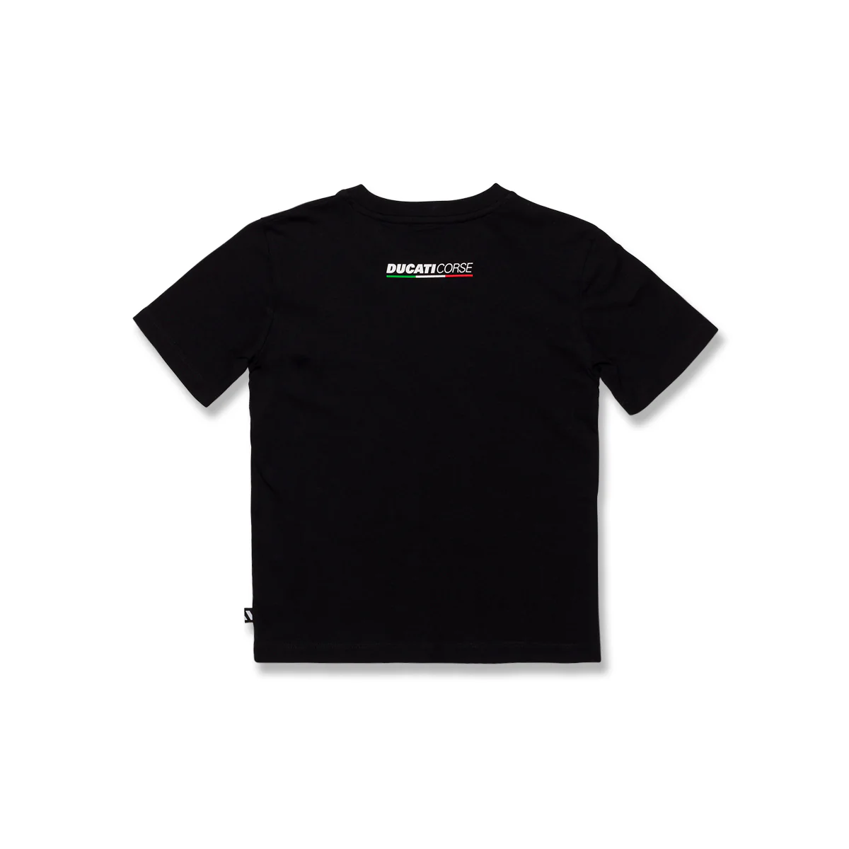 T-shirt nera da bambino con logo sul petto Ducati Corse Graffiti - Image 2