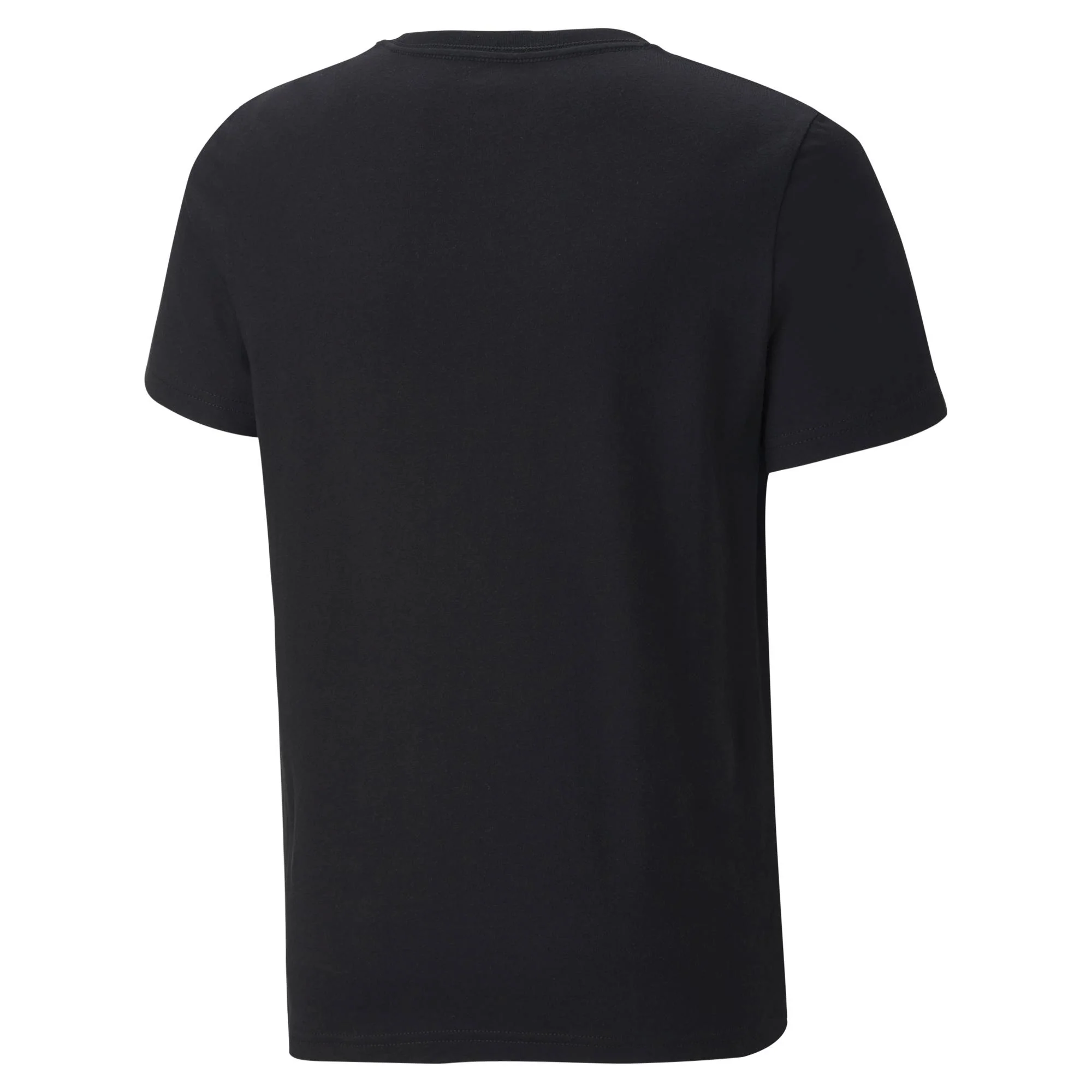 T-shirt nera da bambino con logo sul petto Puma Essentials+ Two-Tone Logo - Image 6