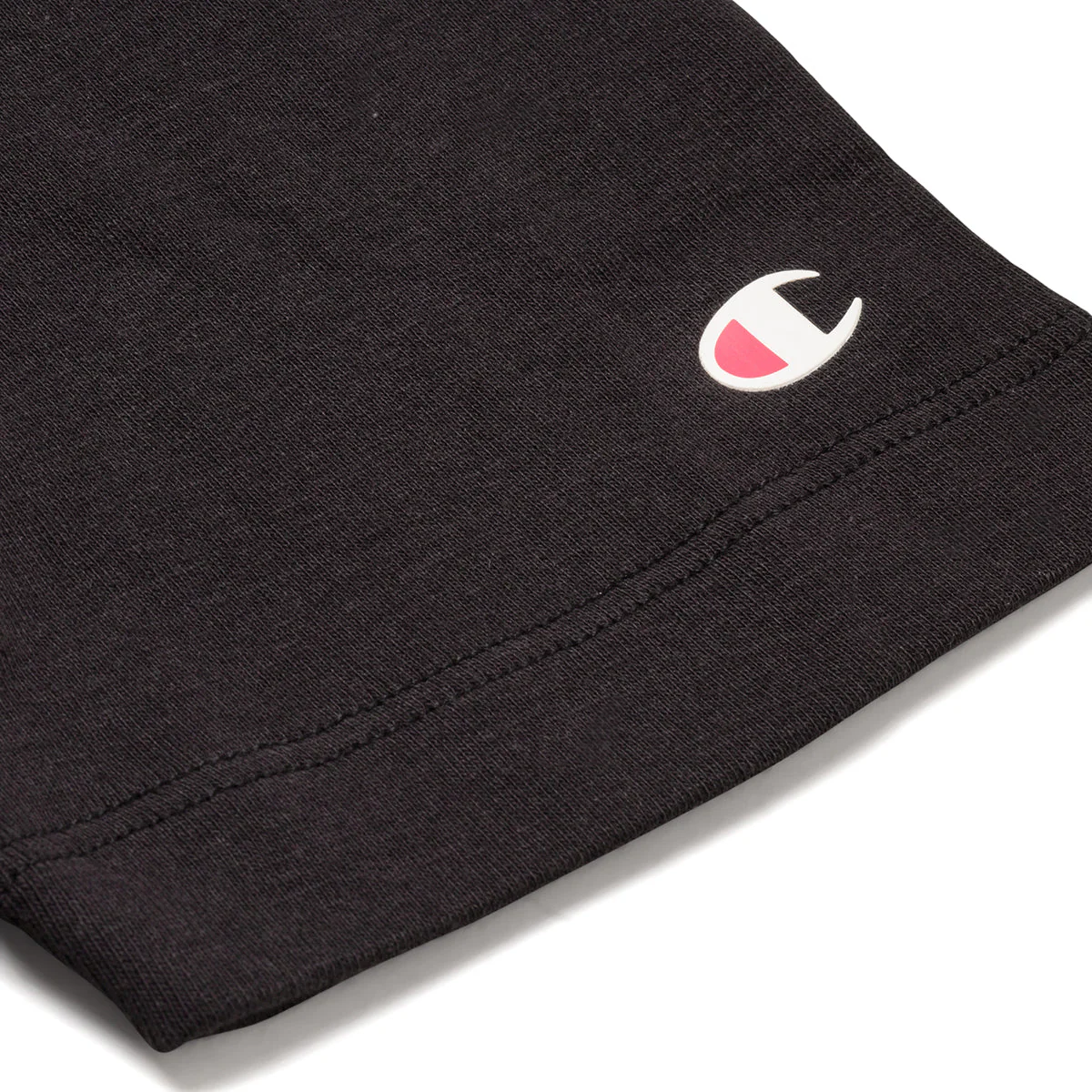 T-shirt nera da donna con logo Champion - Image 4