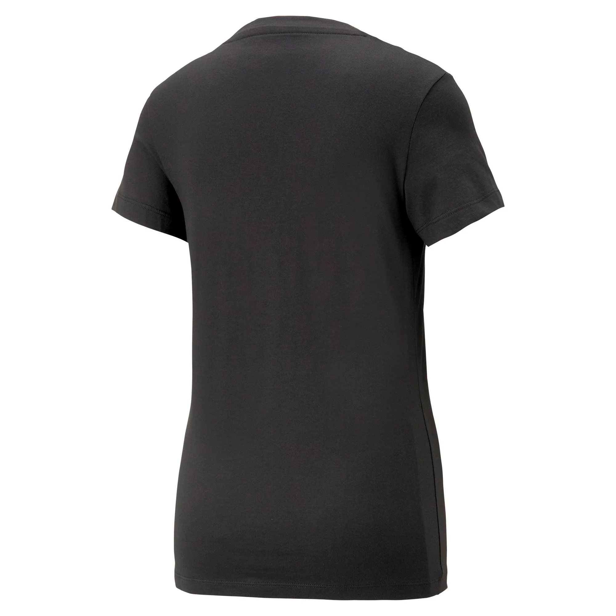 T-shirt nera da donna con logo iridescente Puma Essentials+ NOVASHINE - Image 7