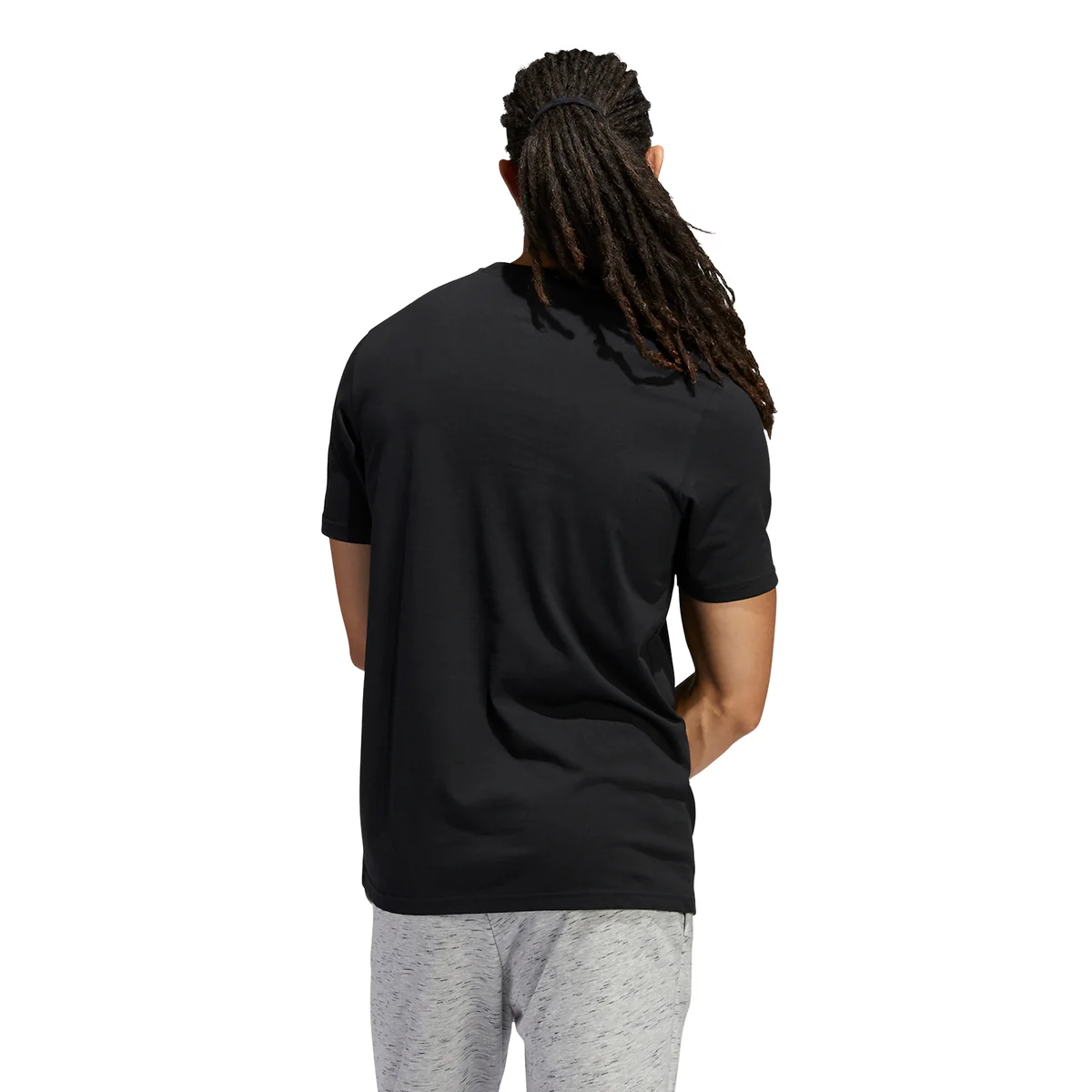 T-shirt nera da uomo adidas - Image 3