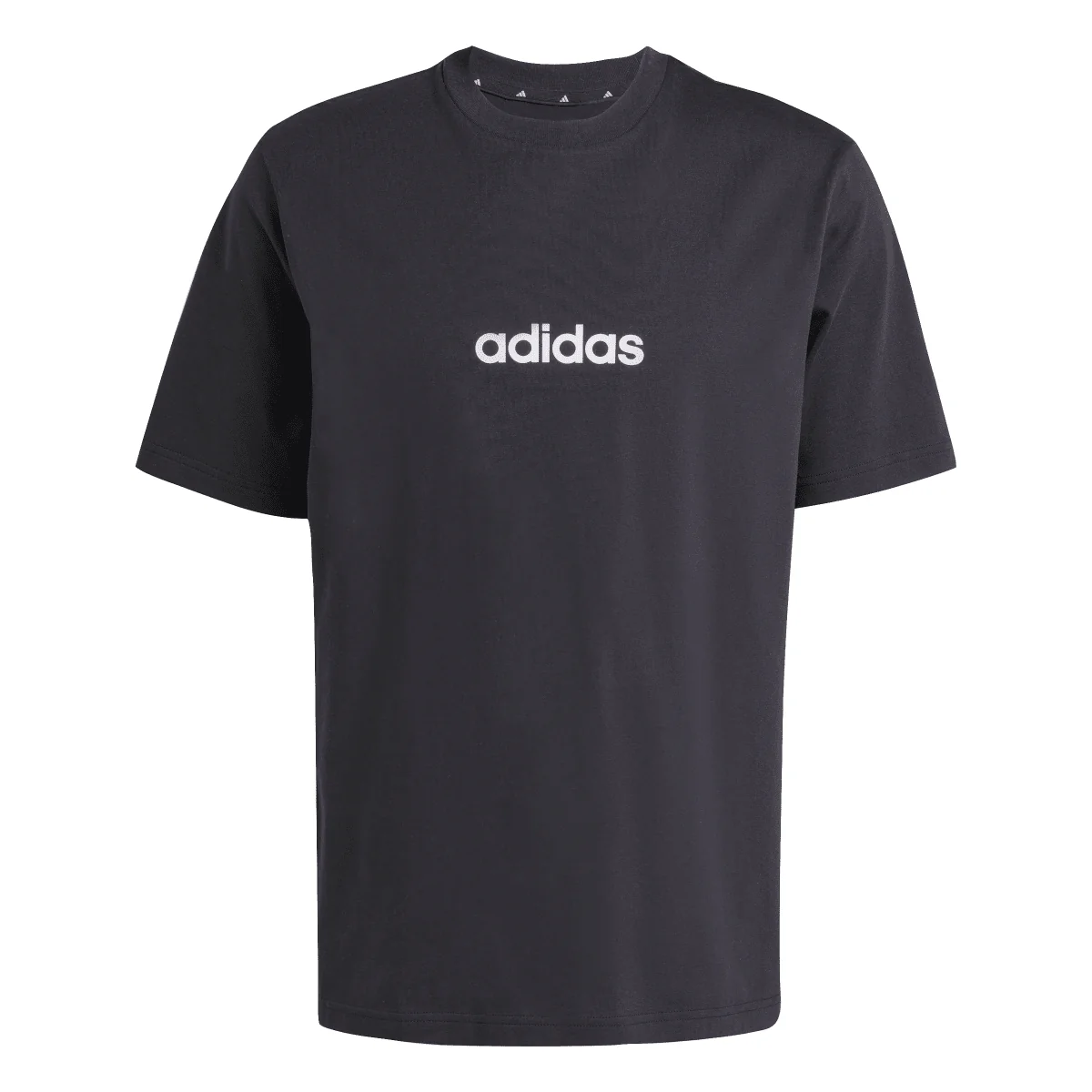 T-shirt nera da Uomo adidas M LIN SJ T
