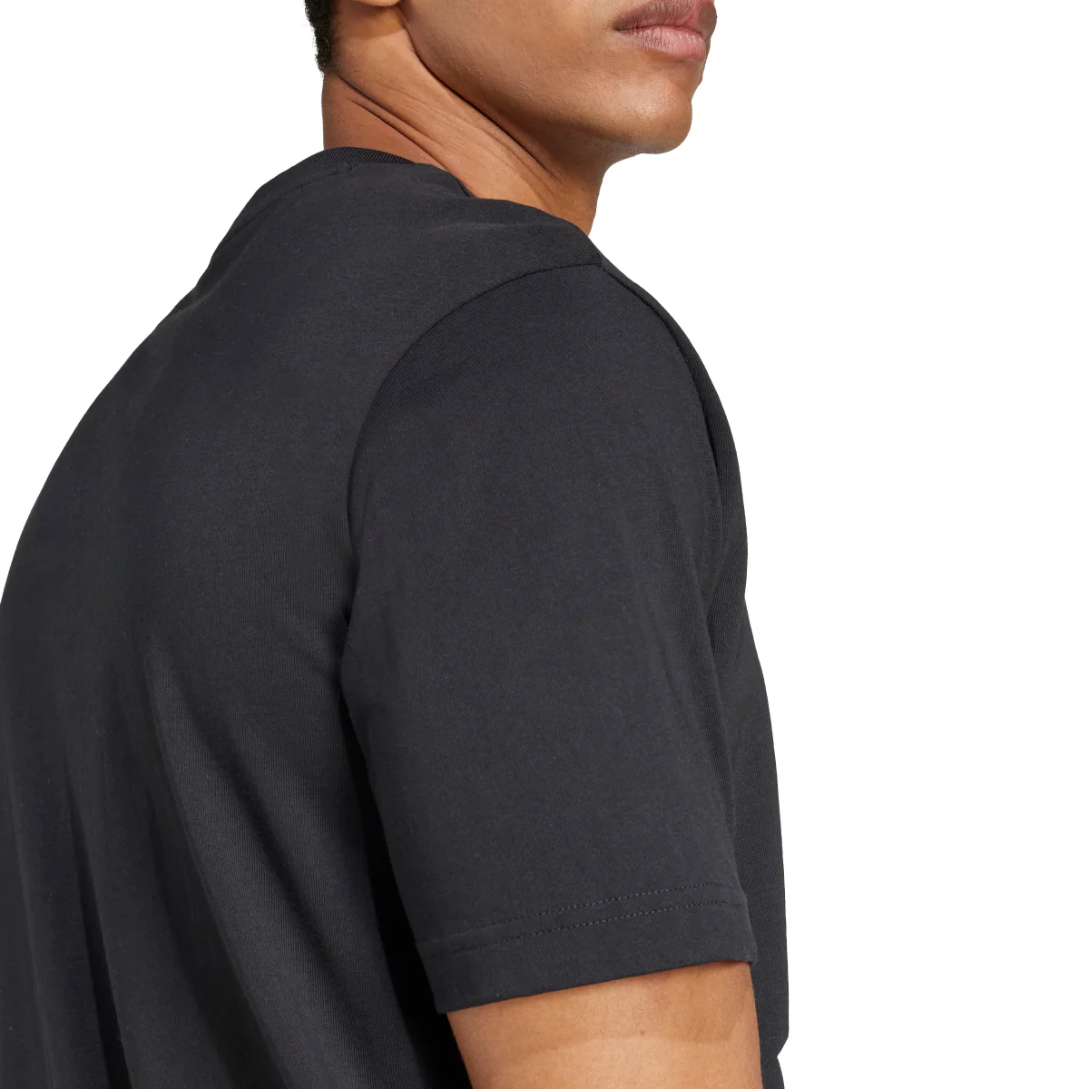 T-shirt nera da Uomo con logo adidas M BL SJ T - Image 5