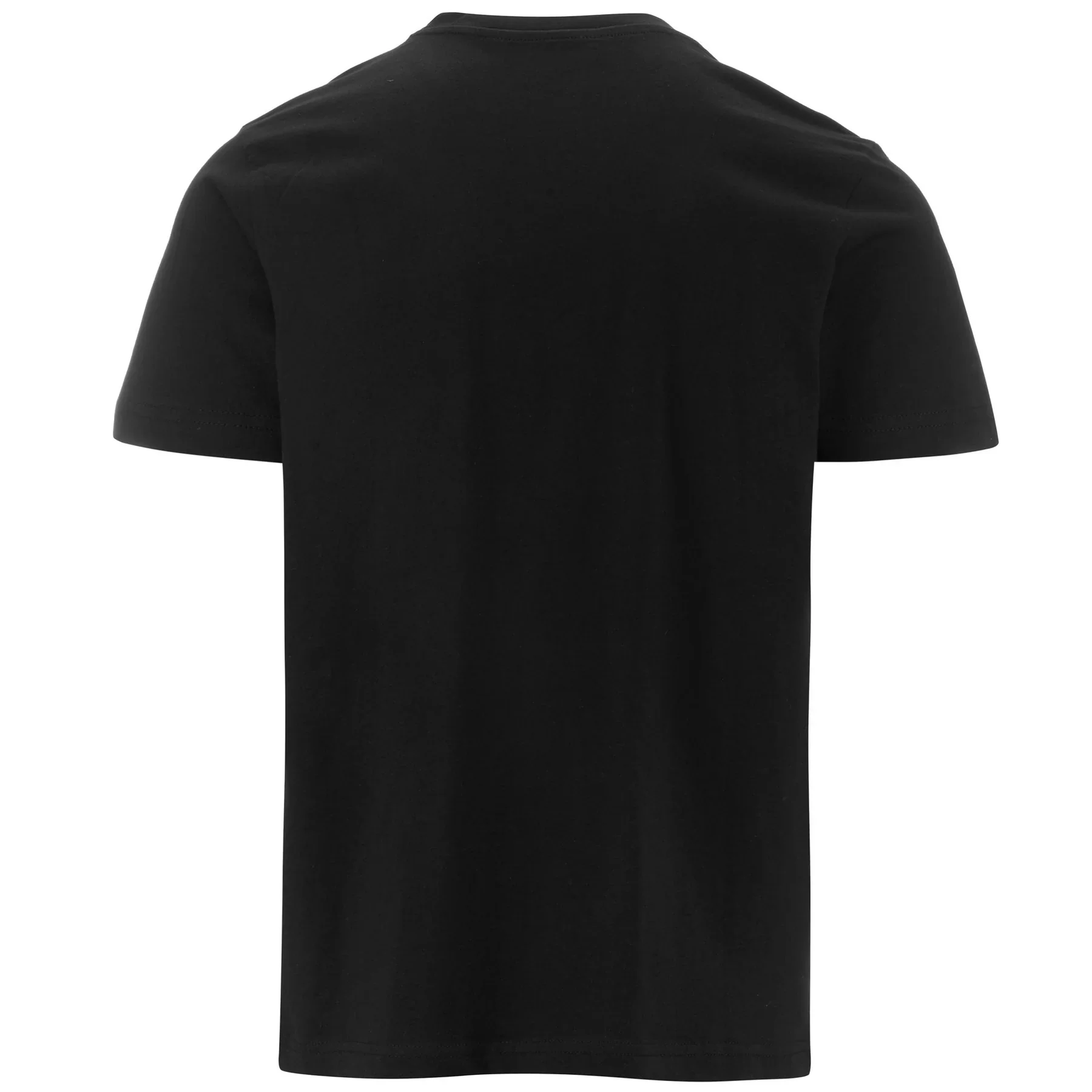 T-shirt nera da uomo con logo bianco Kappa Cafers - Image 3