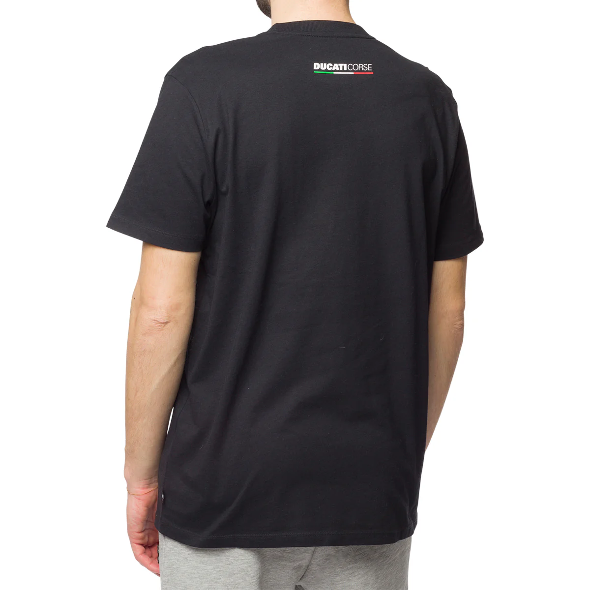 T-shirt nera da uomo con logo Ducati Corse Sidecar - Image 2