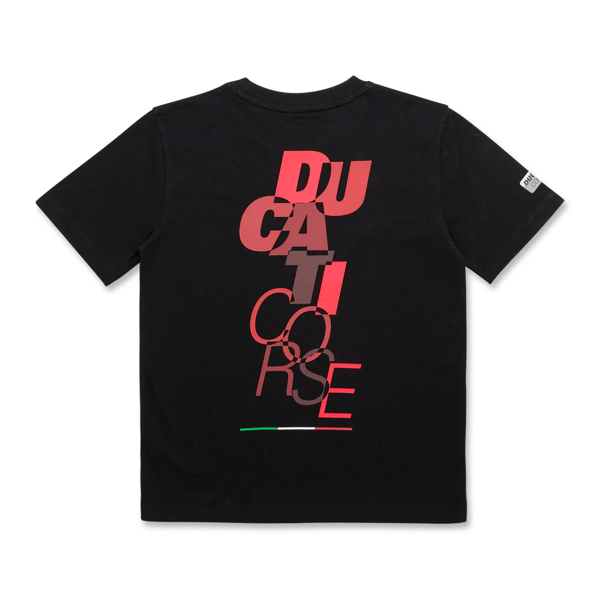 T-shirt nera Ducati Corse da ragazzo - Image 2