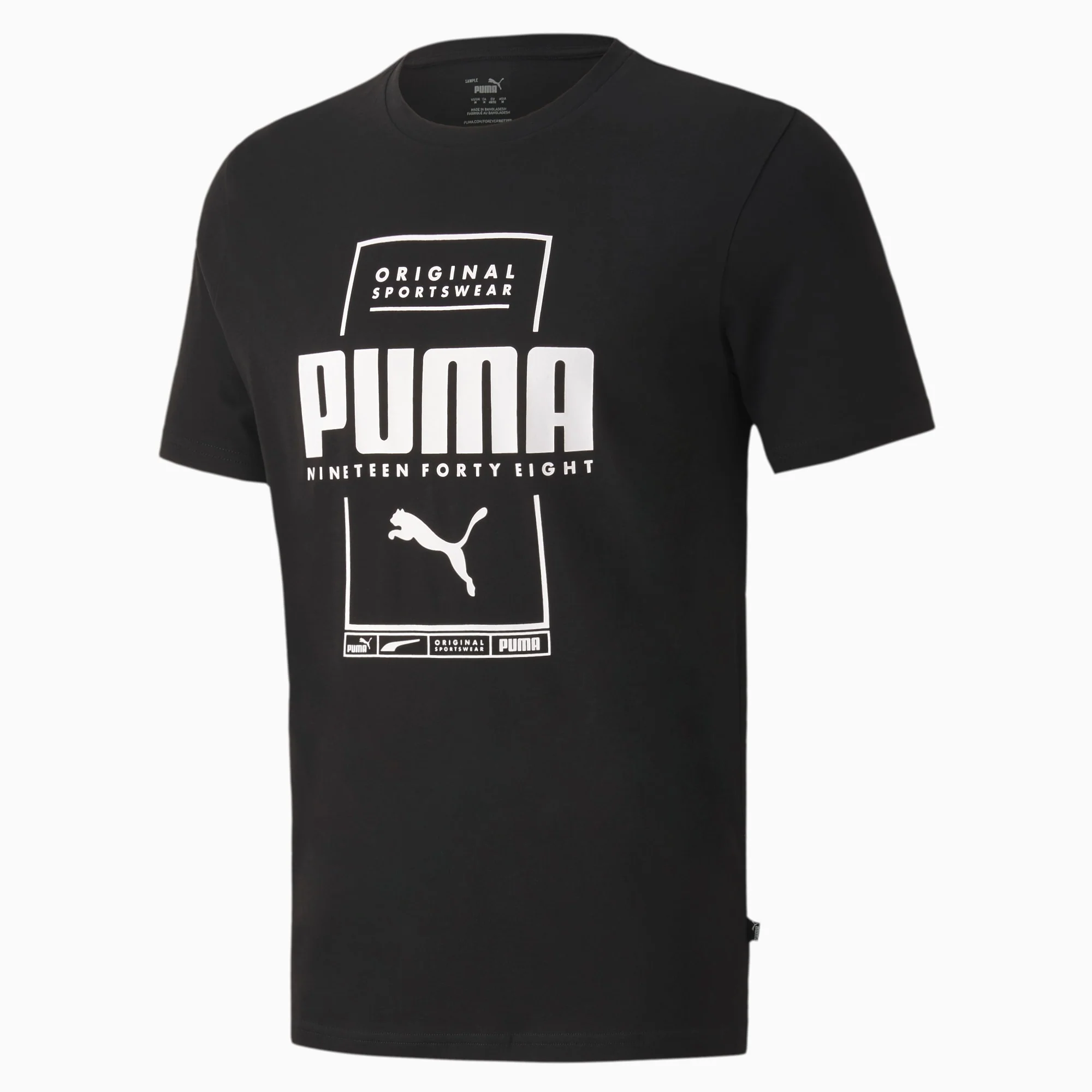 T-shirt nera Puma Box - Image 3