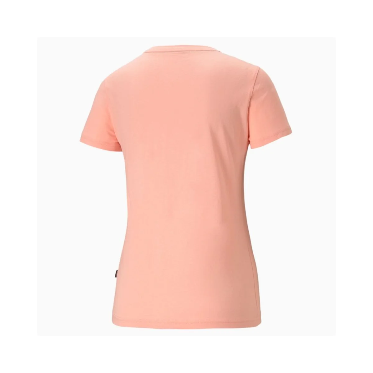 T-shirt rosa con logo metallizzato Puma Essentials+ - Image 2