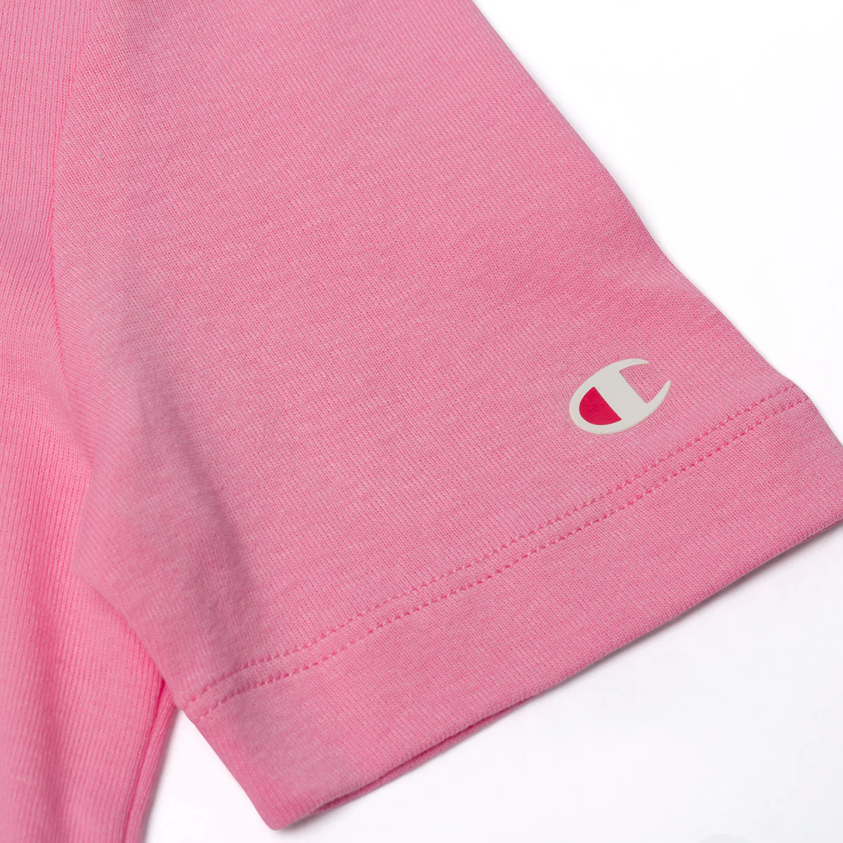 T-shirt rosa da donna con logo Champion - Image 4