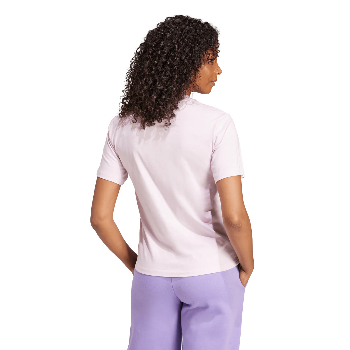 T-shirt rosa da Donna W SL SJ T adidas - Image 2