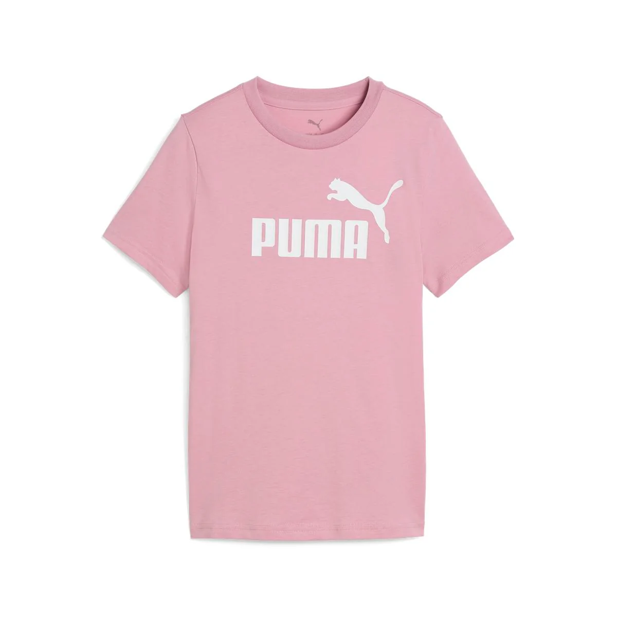 T-shirt rosa da Ragazza con logo ESS No. 1 Puma - Image 4