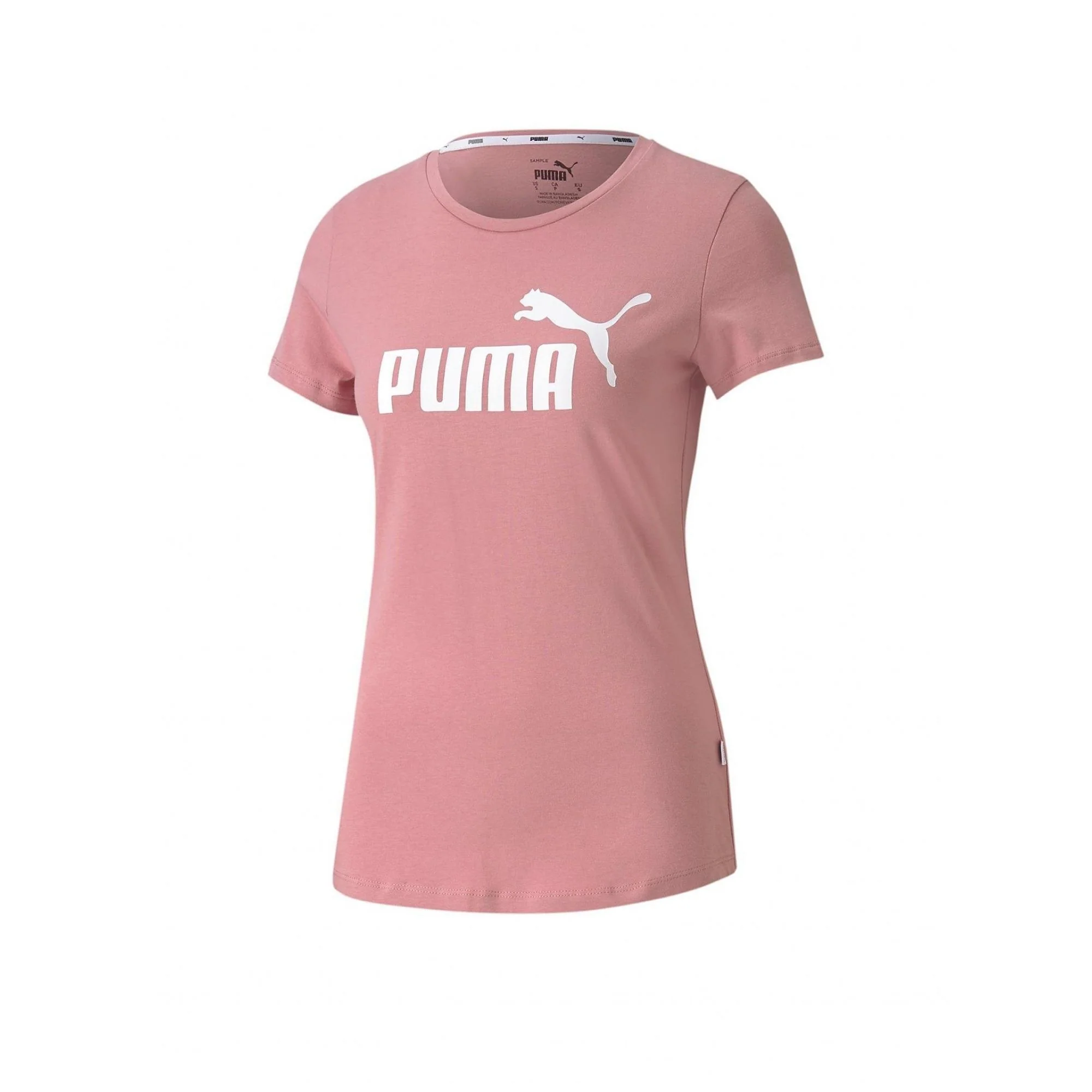 T-shirt rosa Puma Essentials Logo Tee - Image 3
