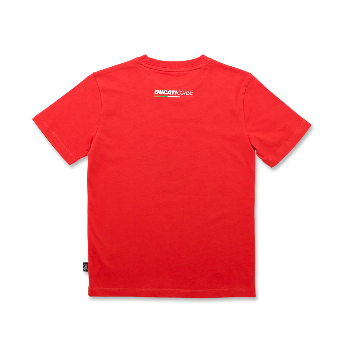 T-shirt rossa da bambino con maxi-logo Ducati Corse - Image 2