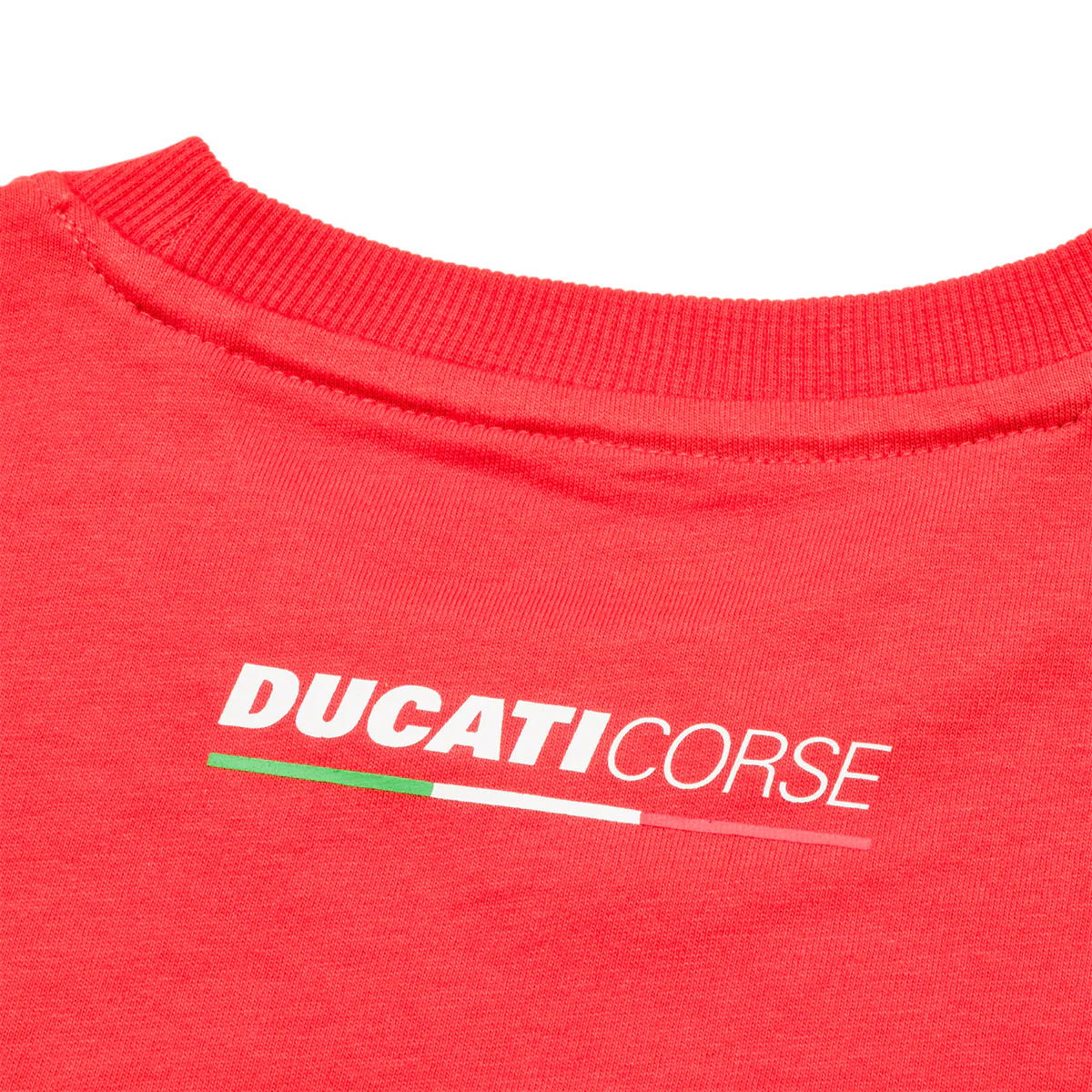 T-shirt rossa da bambino con maxi-logo Ducati Corse - Image 5