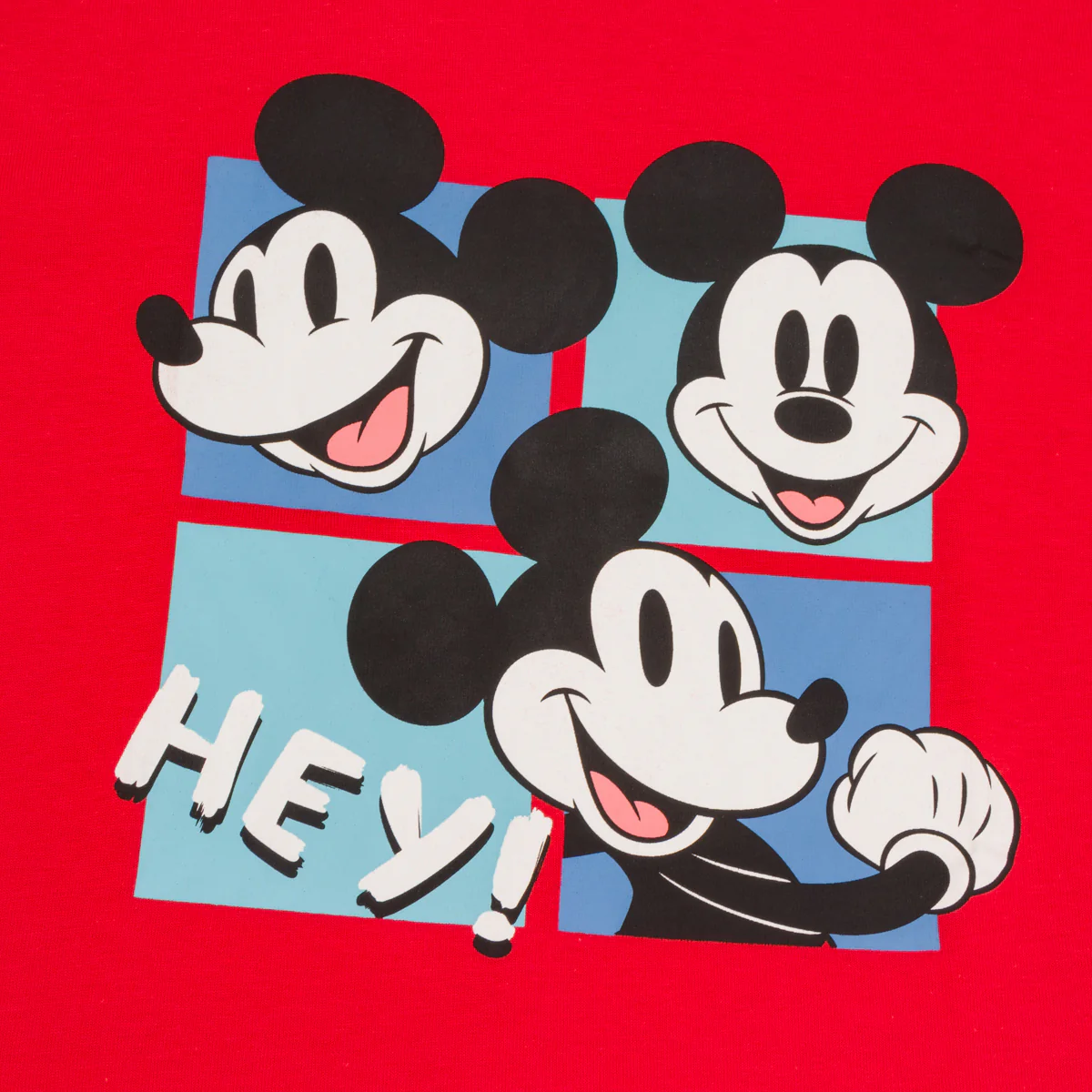 T-shirt rossa da bambino con stampa Mickey Mouse - Image 2