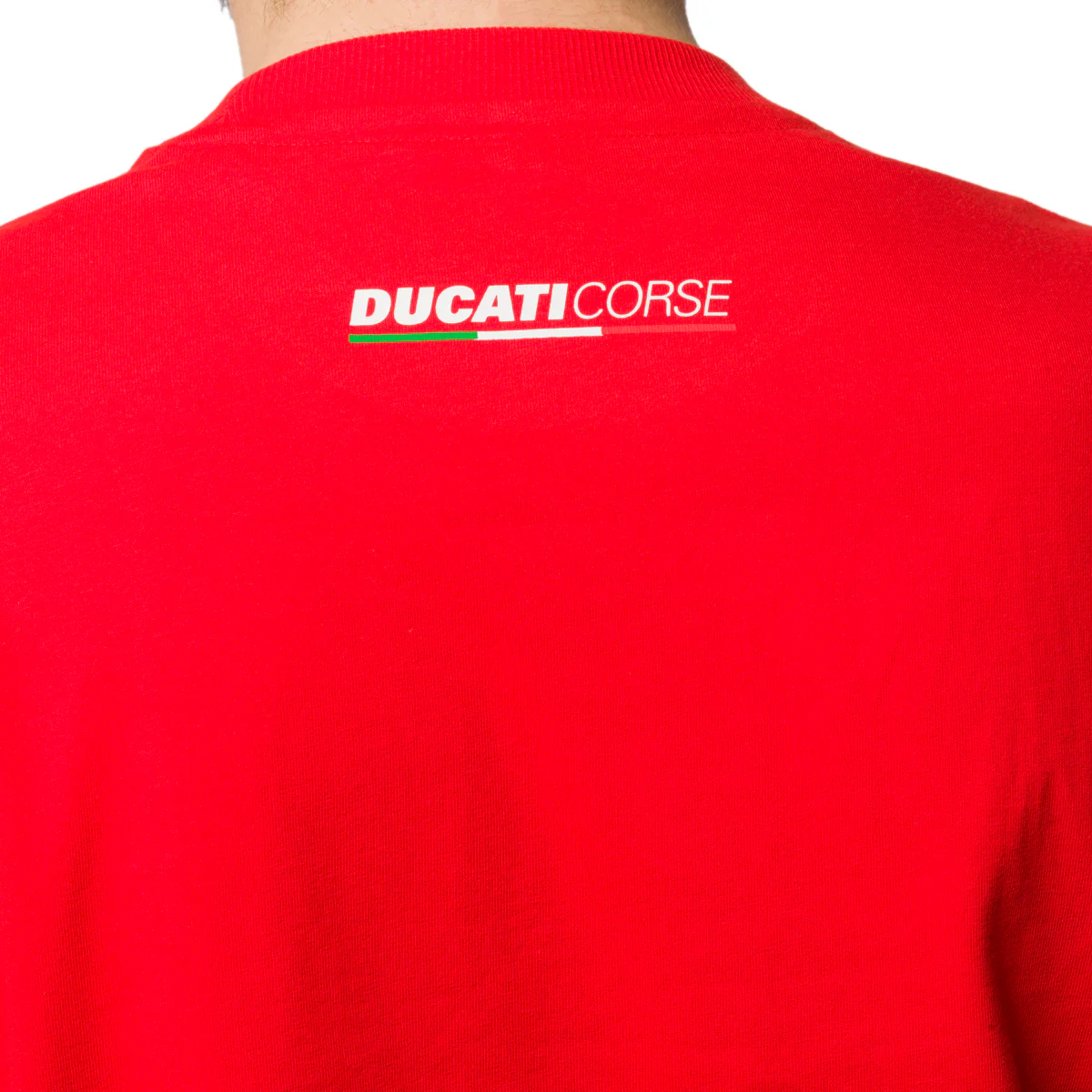 T-shirt rossa da uomo con logo Ducati Corse Edo 2 - Image 5