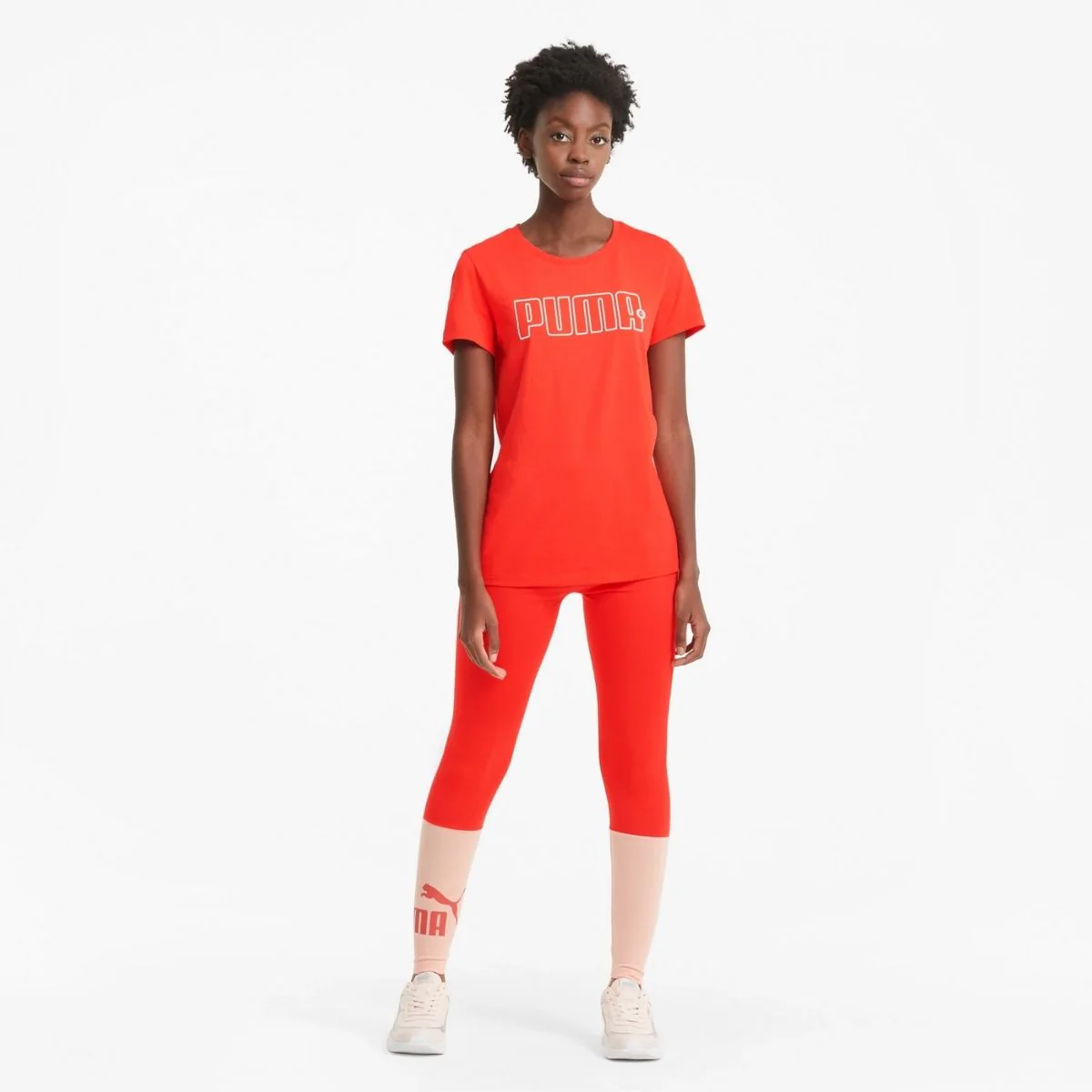 T-shirt rossa Puma Rebel Graphic - Image 3