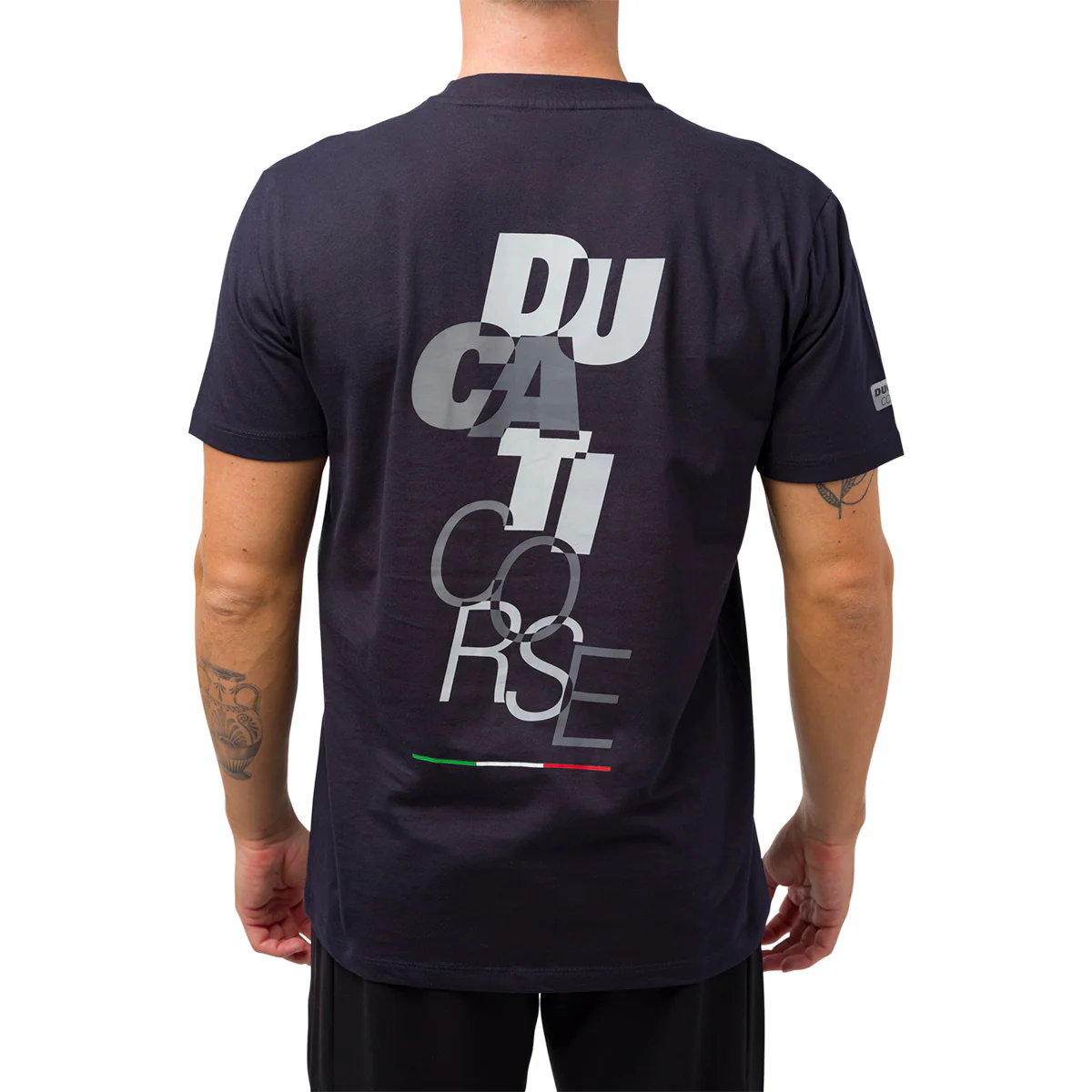 T-shirt uomo blu navy Ducati Corse - Image 2