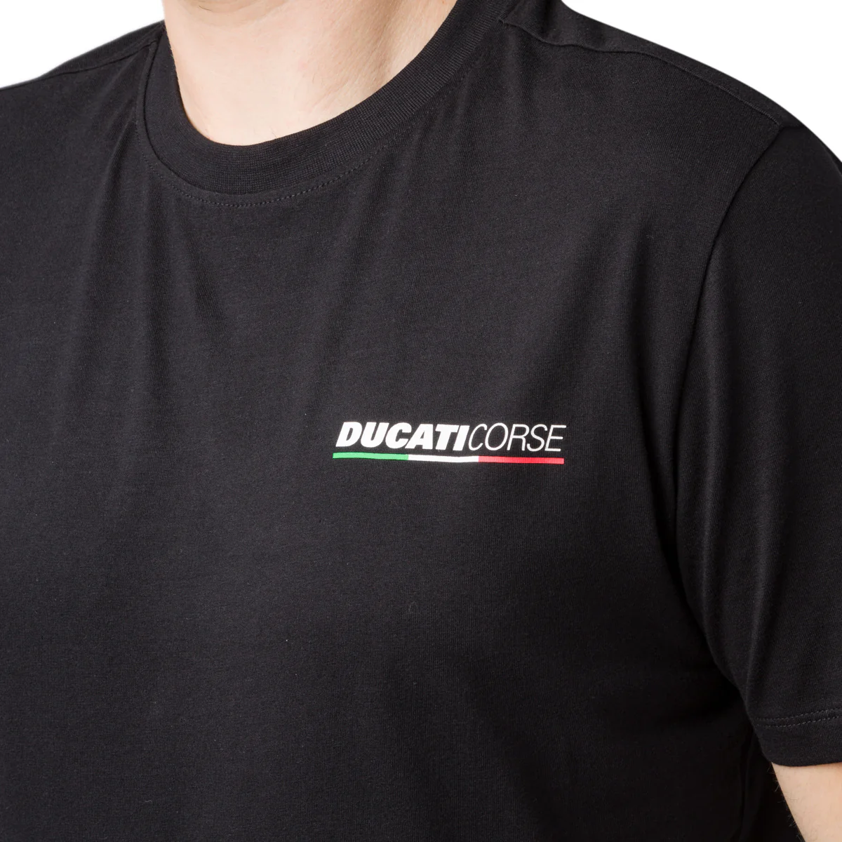 T-shirt uomo nera Ducati Corse - Image 3