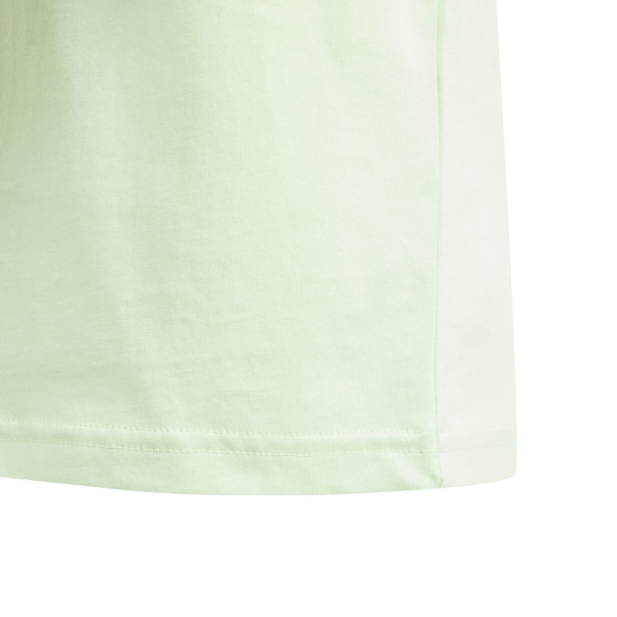 T-shirt verde chiaro da bambino con logo sul petto adidas Essentials Big Logo - Image 5