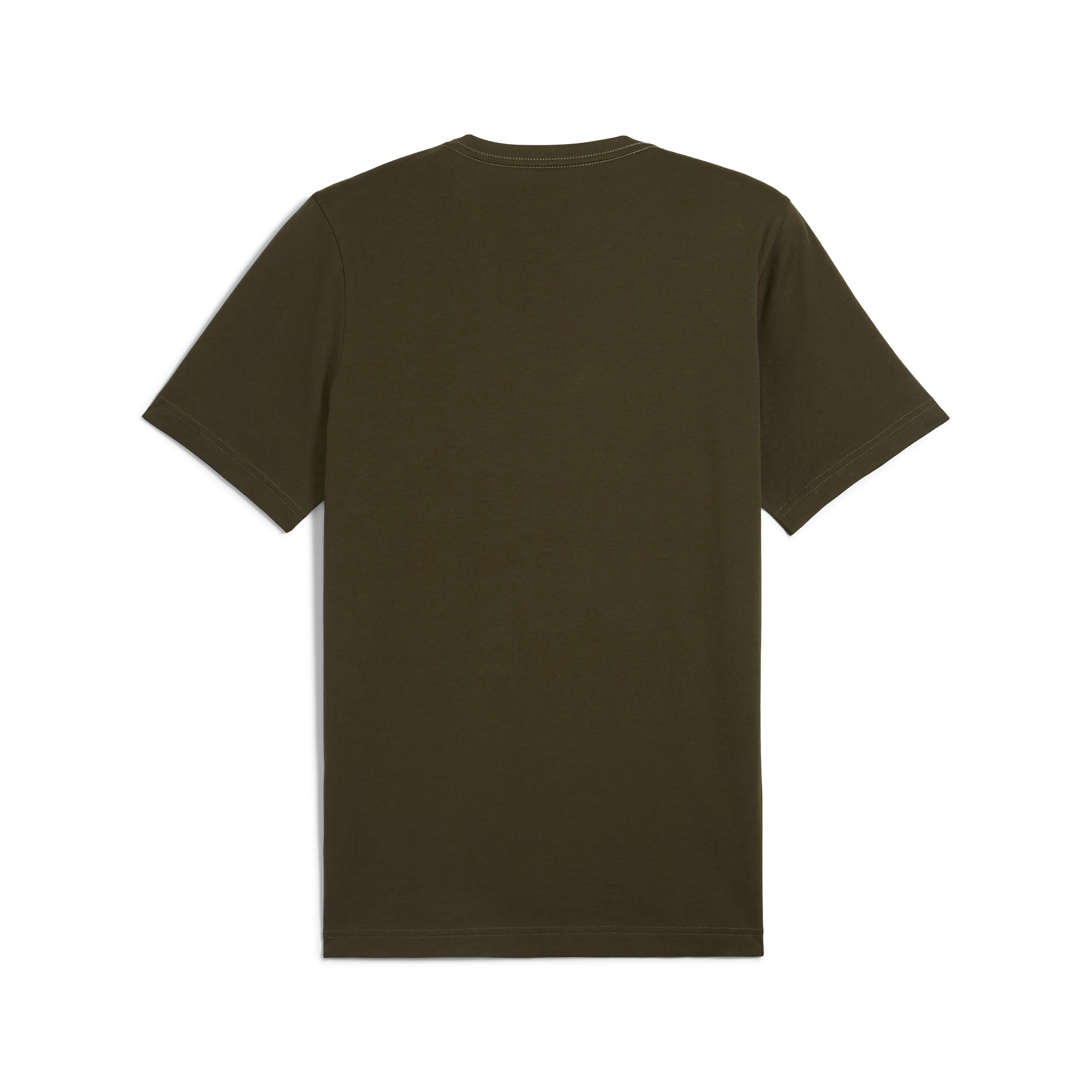 T-shirt verde militare da uomo con stampa logo Puma - Image 4