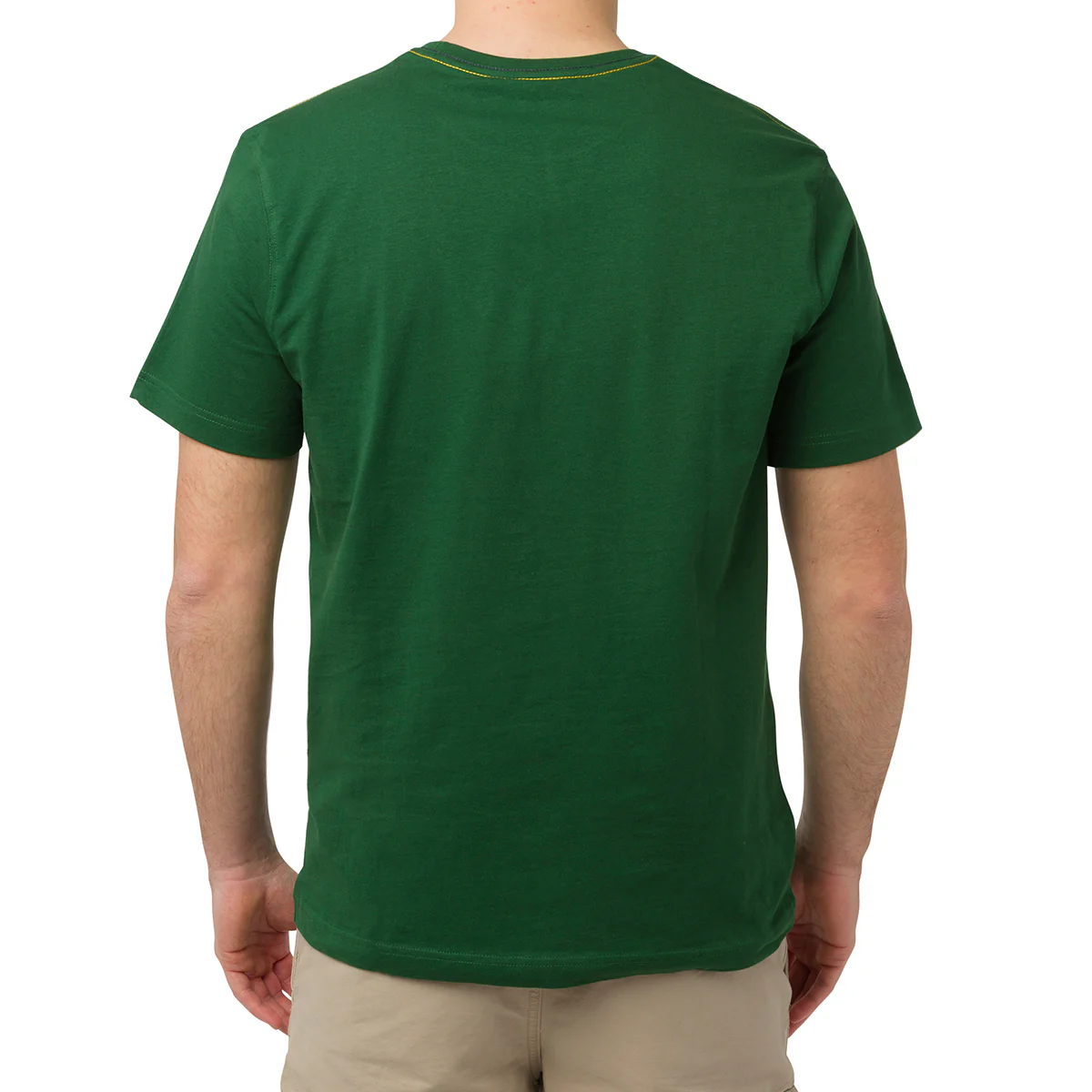 T-shirt Verde scuro da Uomo in cotone con logo Navy Sail - Image 2