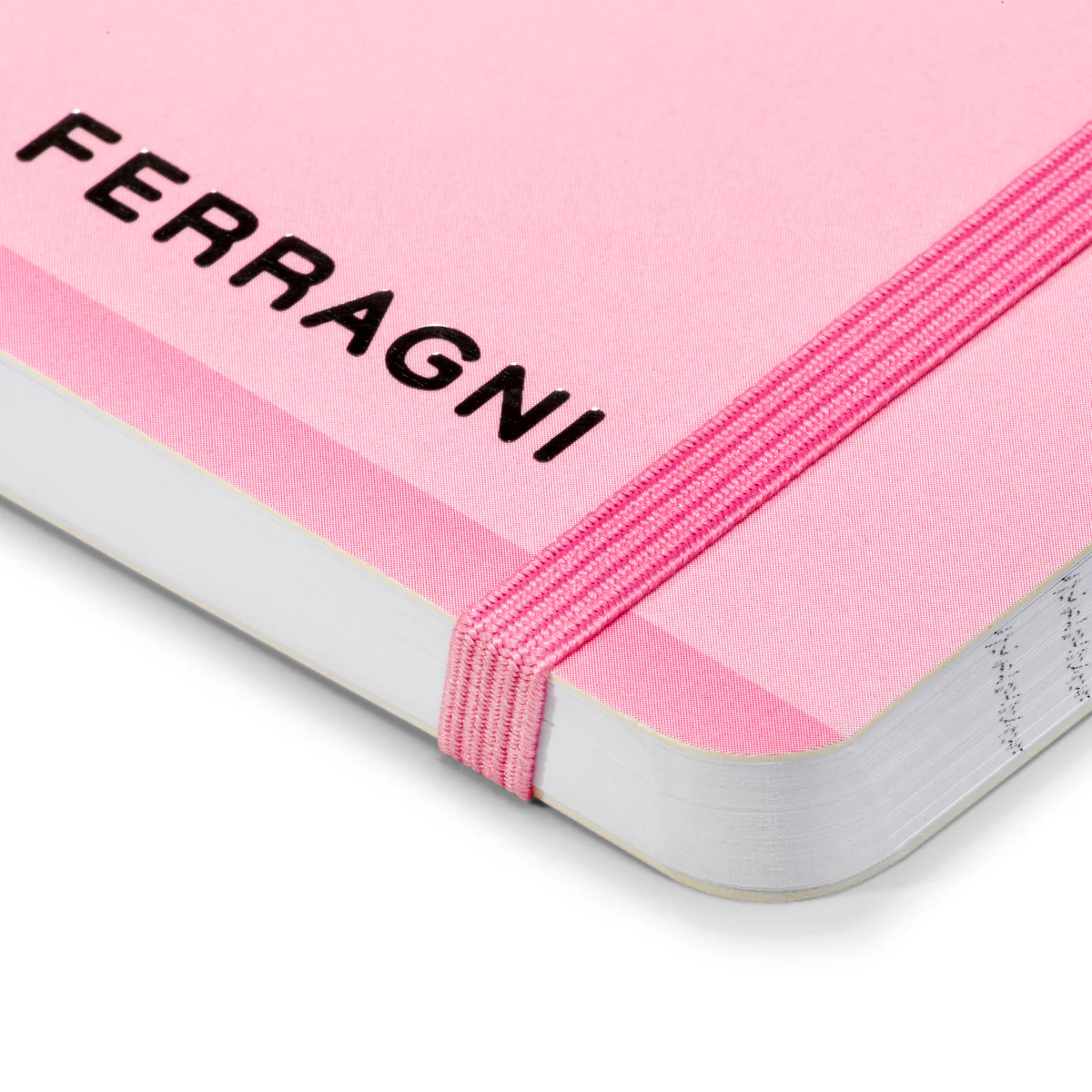 Taccuino rosa con strass e logo Chiara Ferragni - Image 4