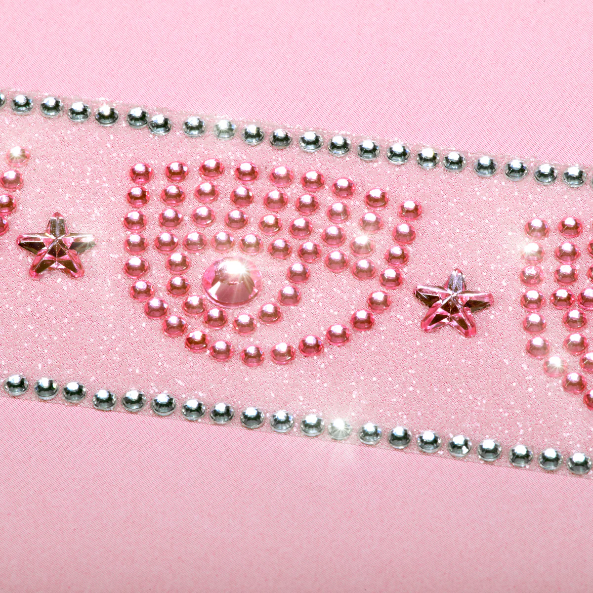 Taccuino rosa con strass e logo Chiara Ferragni - Image 6