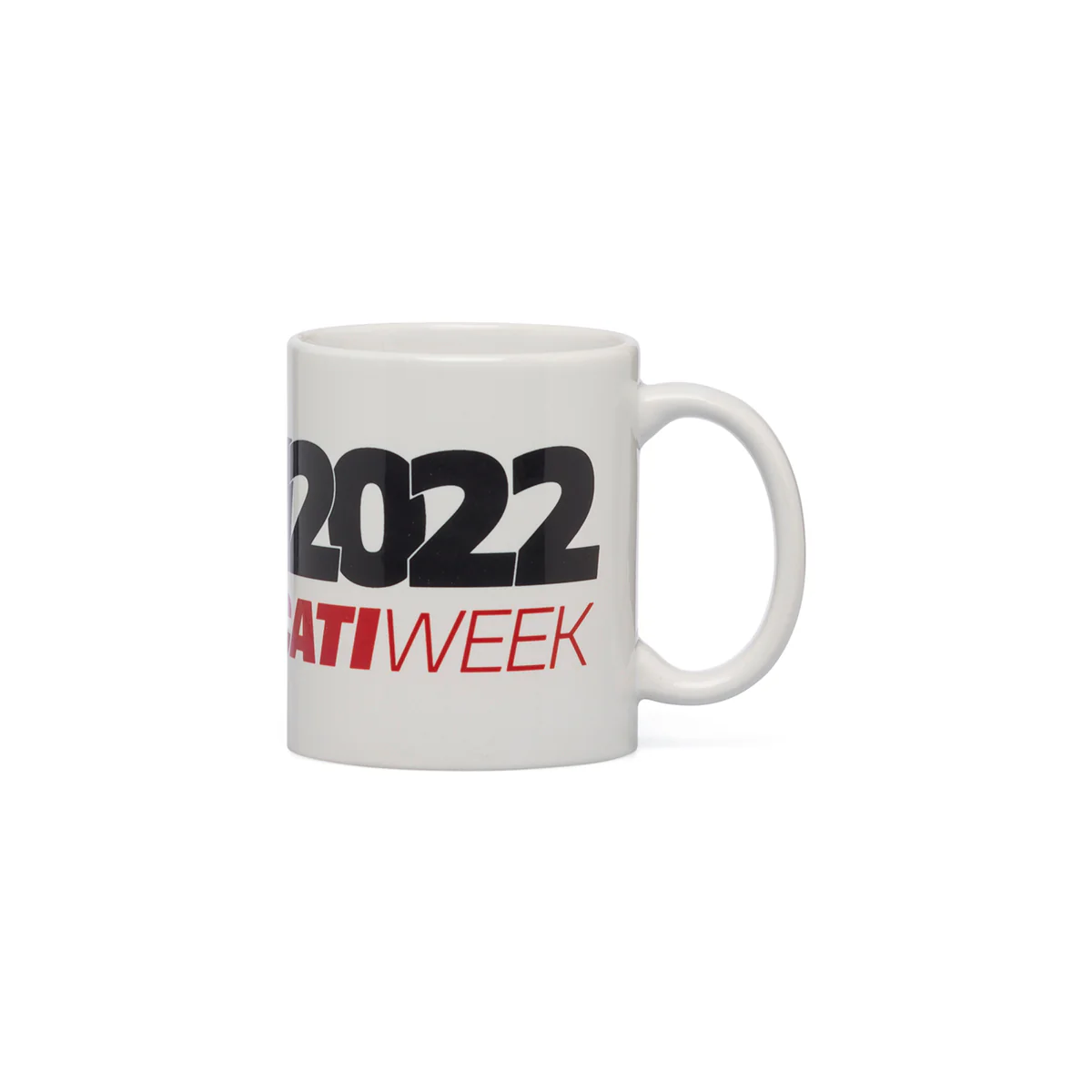 Tazza bianca con logo World Ducati Week 2022 - Image 2