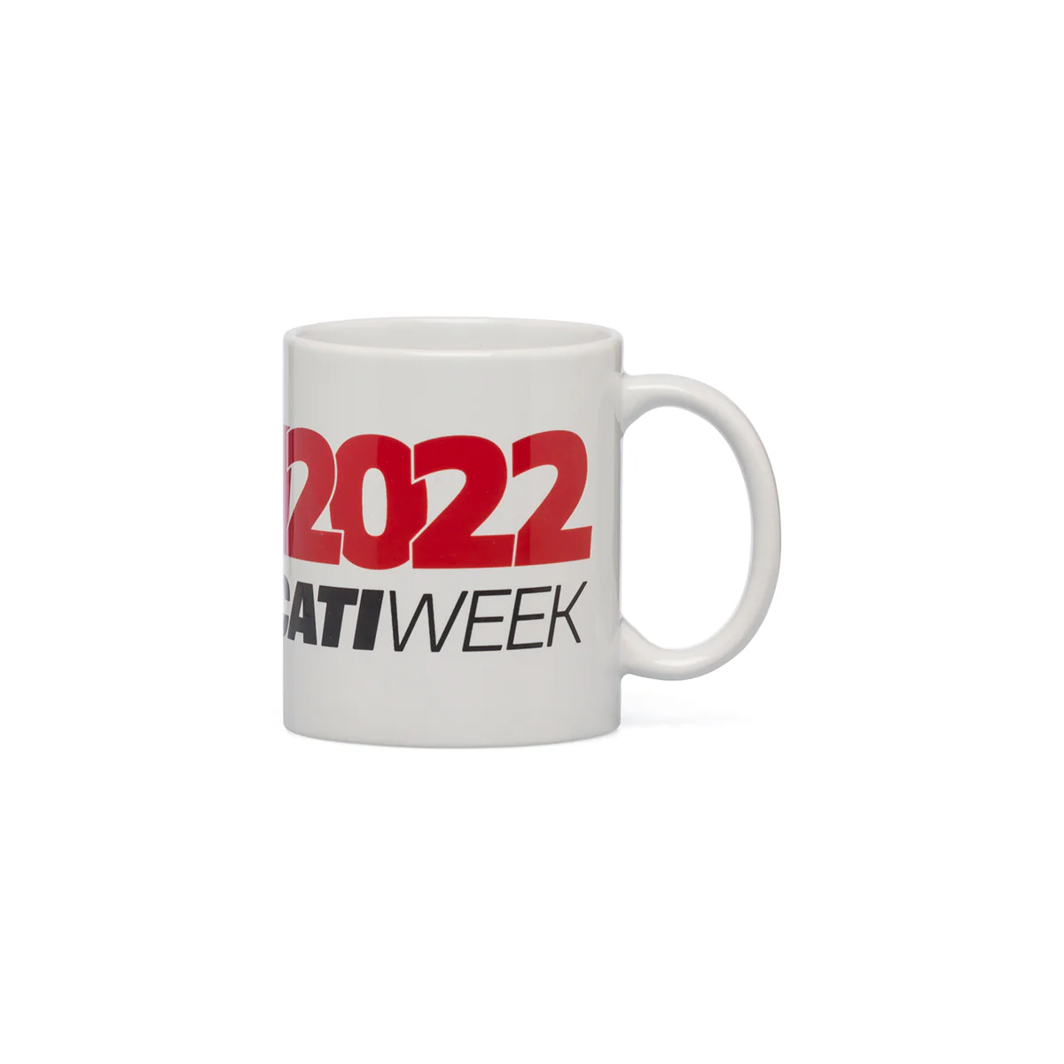 Tazza bianca con logo World Ducati Week 2022 - Image 2