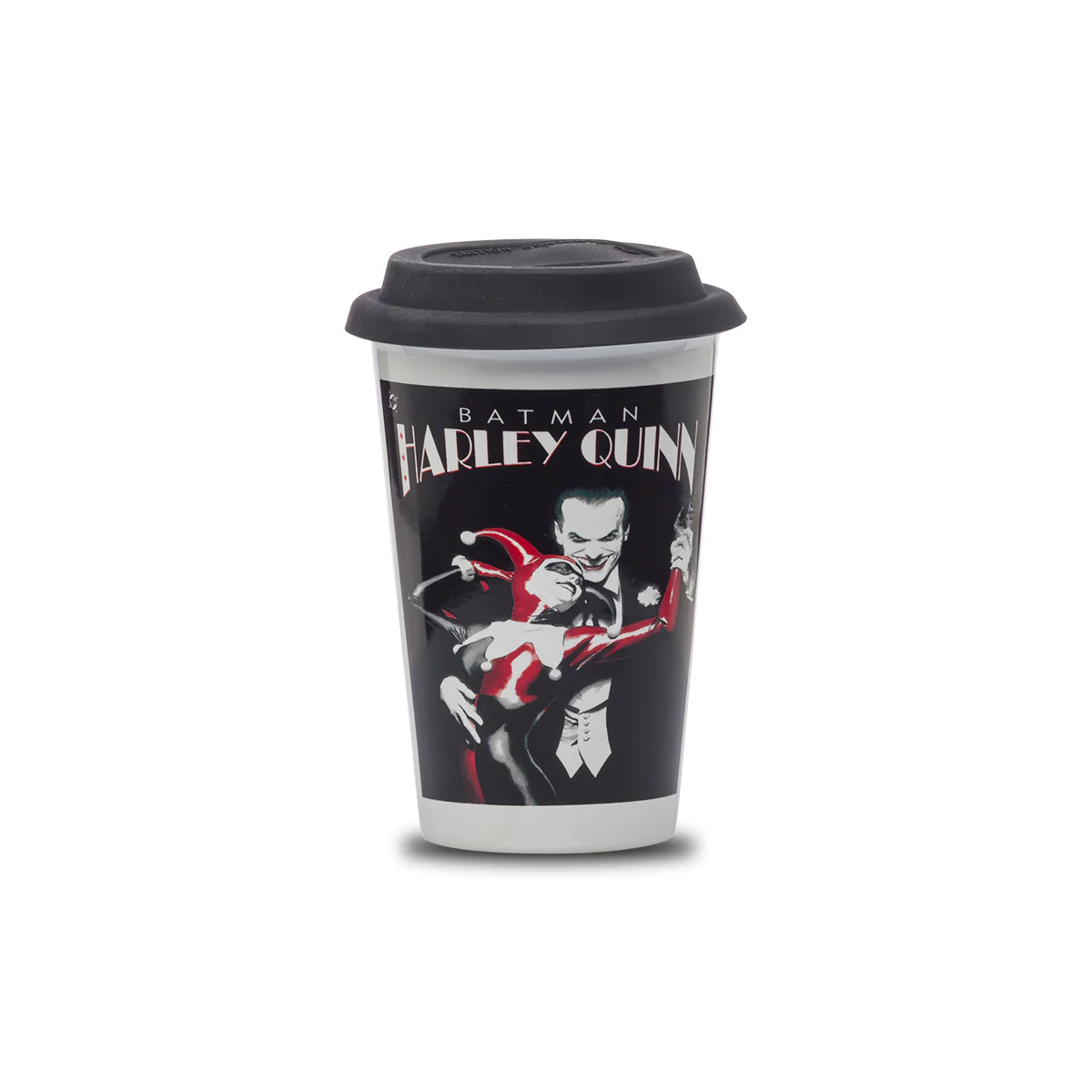 Tazza da passeggio in ceramica con stampa Harley Quinn
