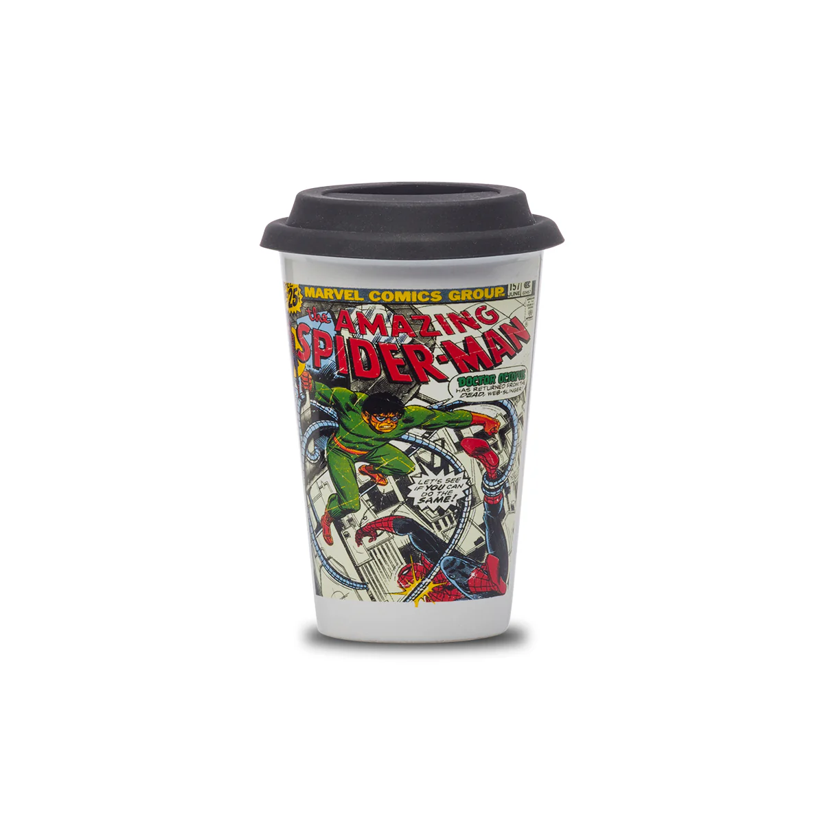 Tazza da passeggio in ceramica con stampa Spiderman - Image 2