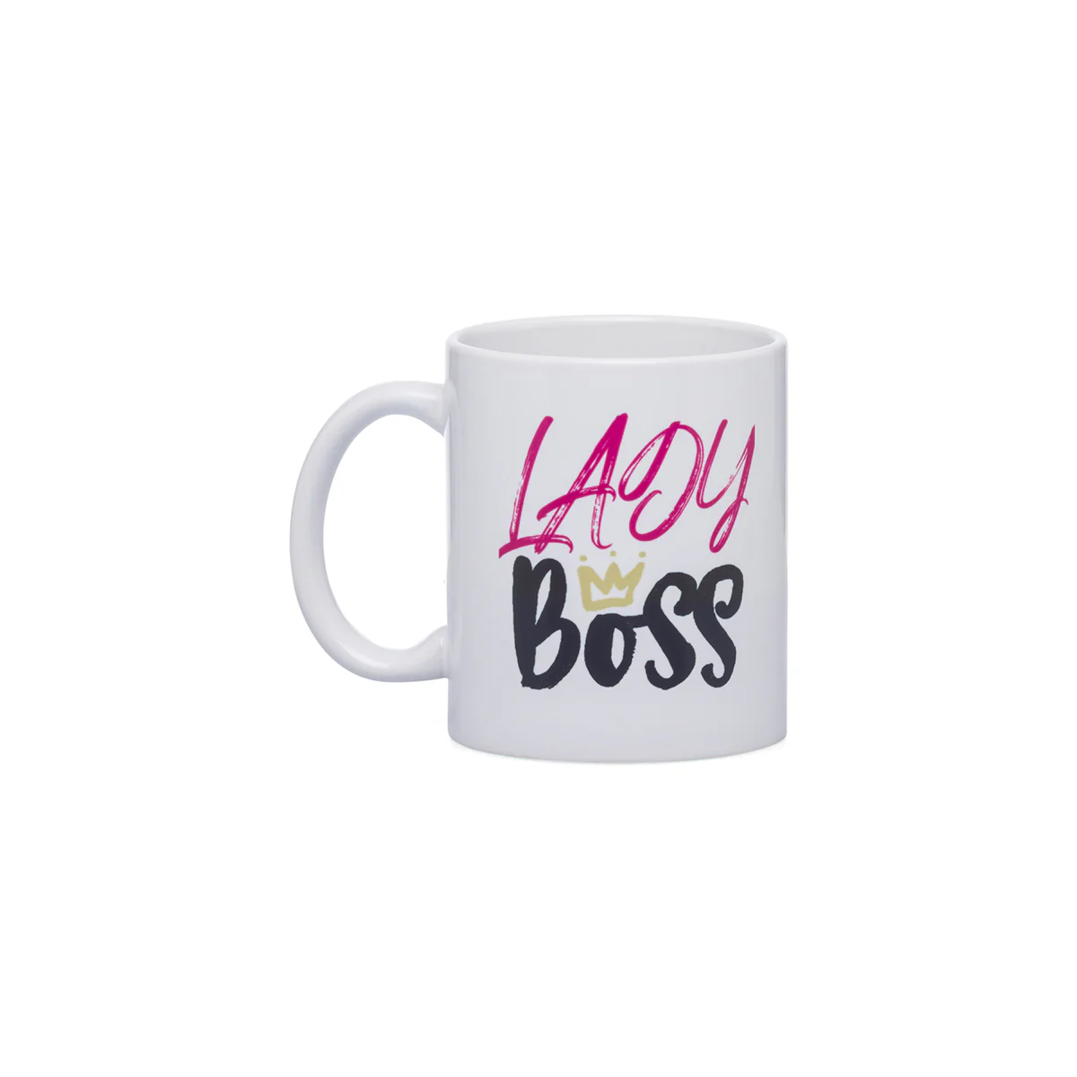 Tazza in ceramica bianca con stampa "Lady Boss"
