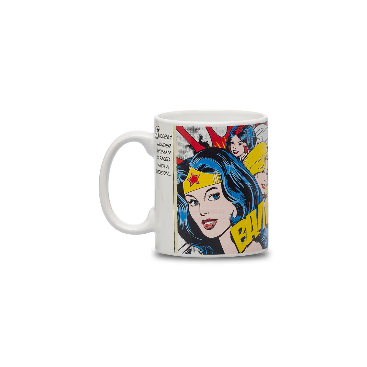 Tazza in ceramica con stampa Wonder Woman