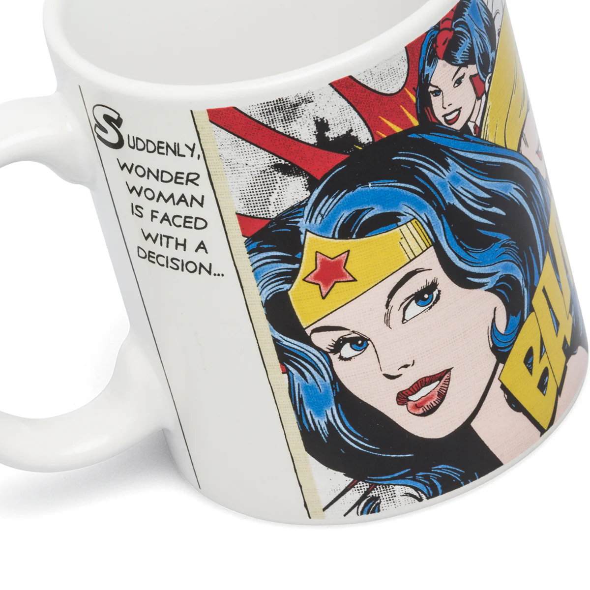Tazza in ceramica con stampa Wonder Woman - Image 3