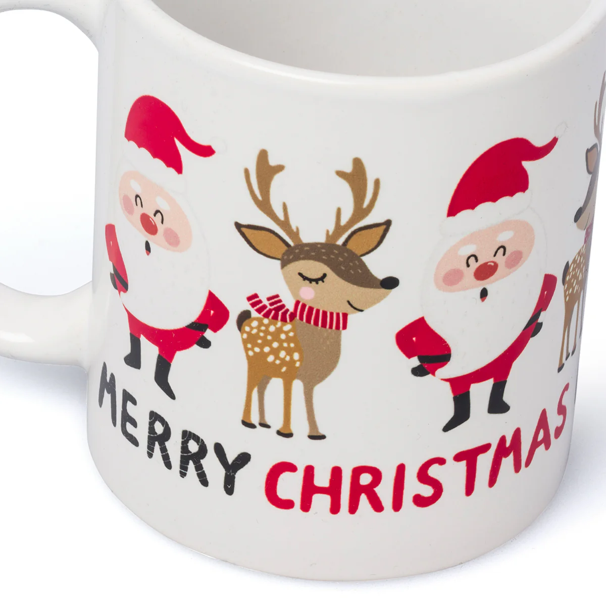 Tazza natalizia con Renna e Babbo Natale - Image 3