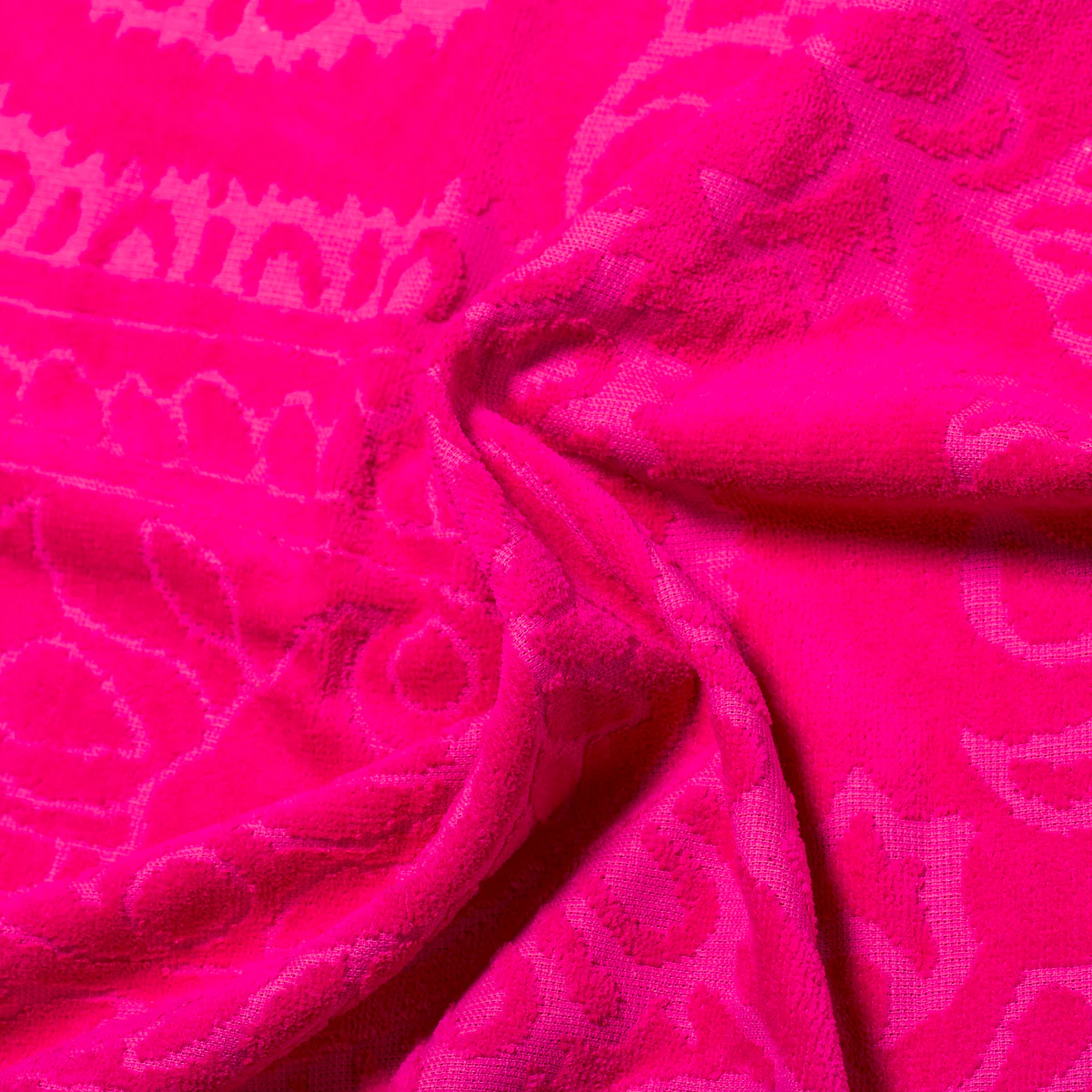 Telo mare fucsia in spugna Romeo Gigli - Image 4