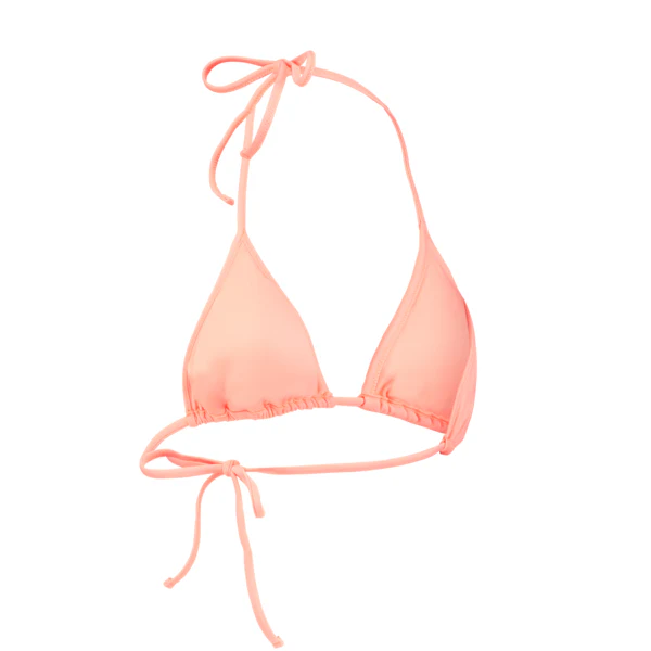 Top bikini color pesca a triangolo da donna PUMA Swim - Image 4