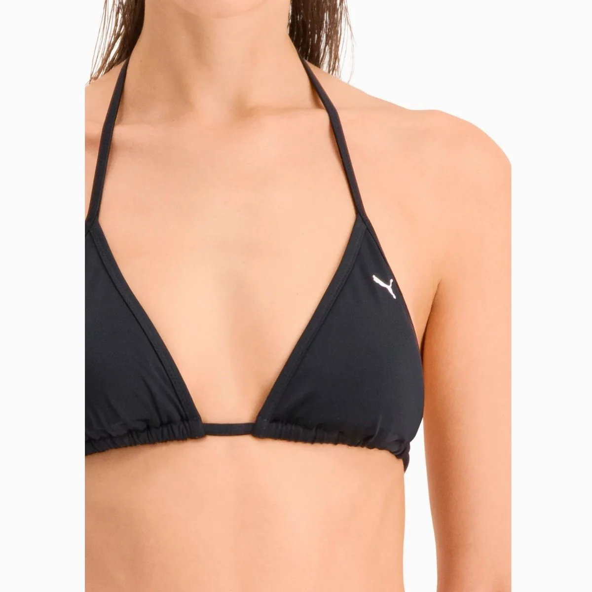 Top bikini nero a triangolo da donna PUMA Swim - Image 3