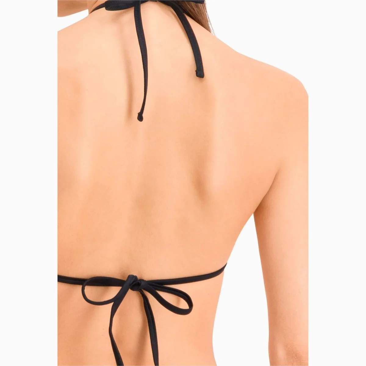 Top bikini nero a triangolo da donna PUMA Swim - Image 4